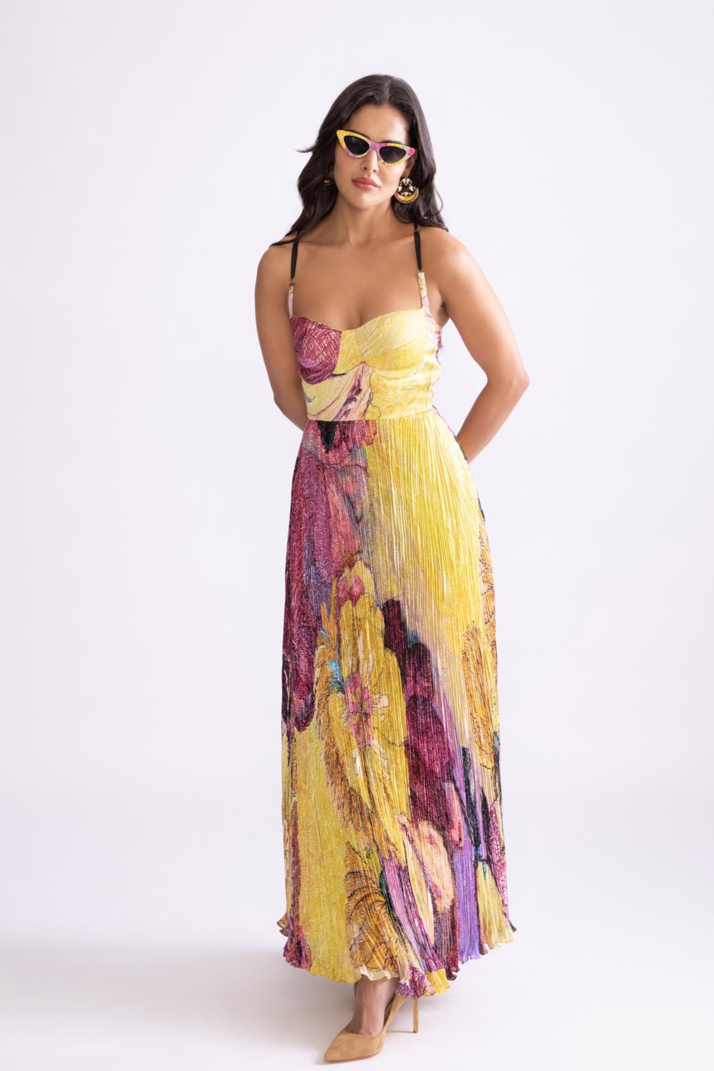 Nala Multicolor Maxi Dress