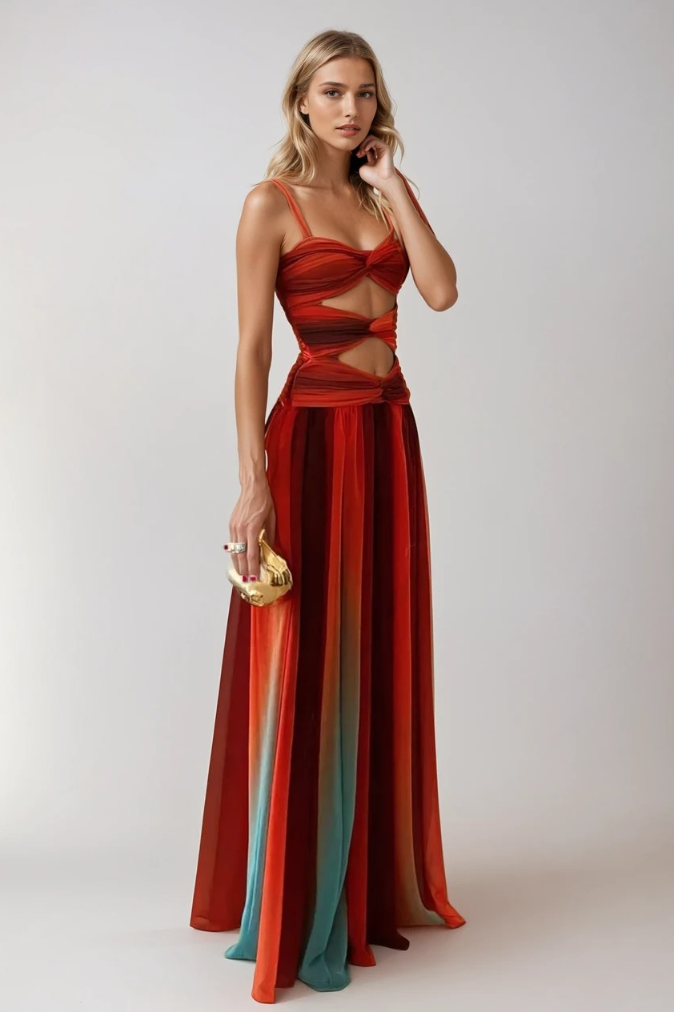 Jorissa Multicolor Maxi Dress