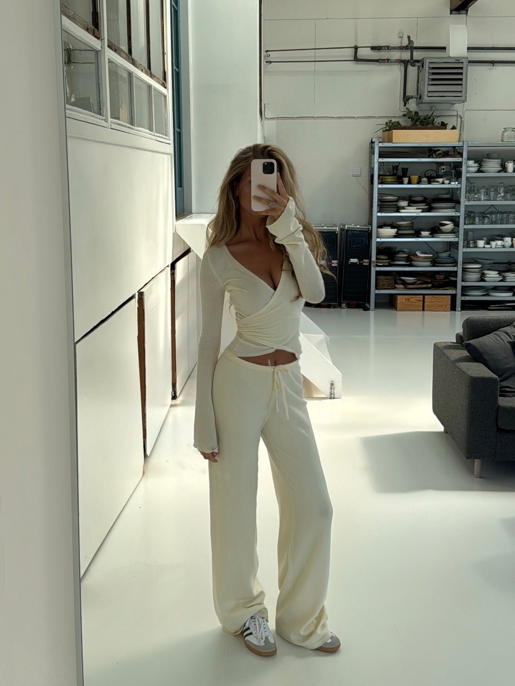 Amal Knitted Cardigan Set