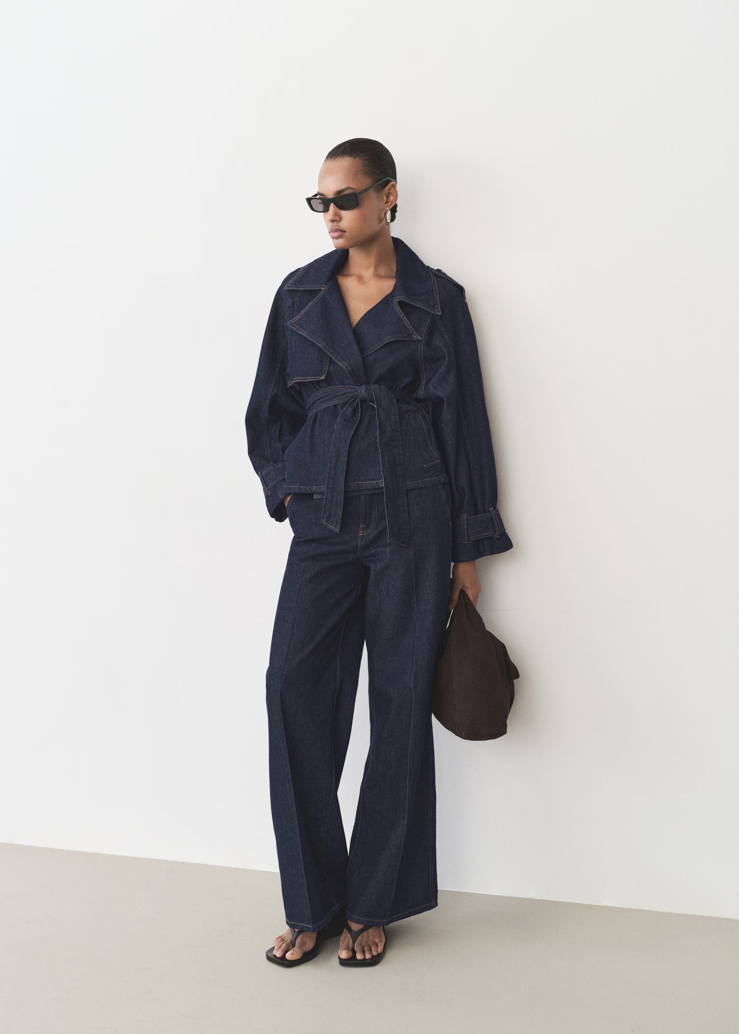 Lizzy Denim Trenchcoat