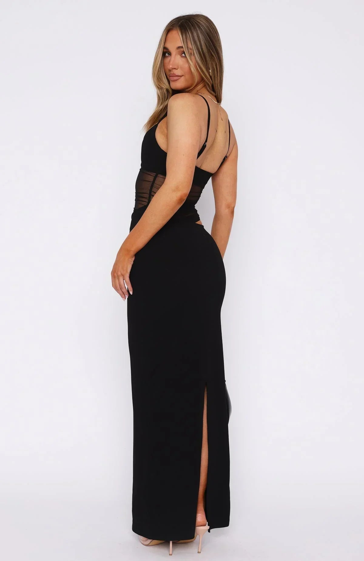 BLACK MAXI DRESS