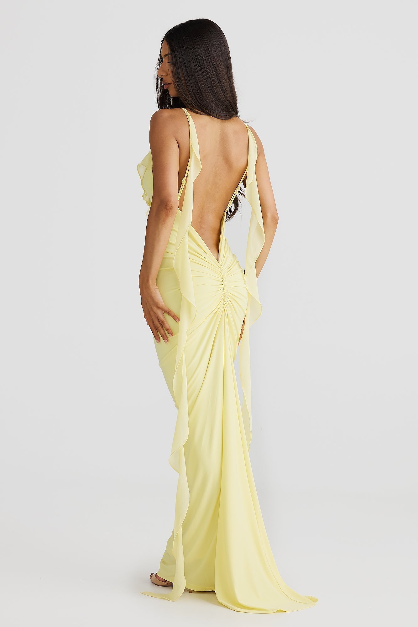 BUTTER YELLOW MAXI DRESS