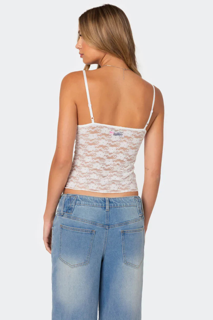 WHITE FESTIVAL TOP
