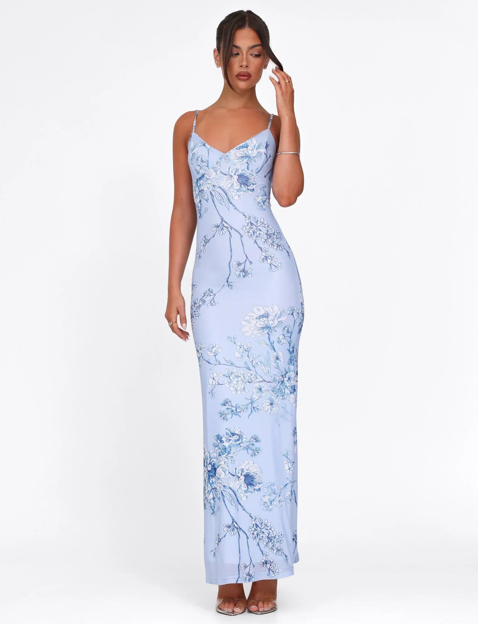 FLORAL MAXI DRESS