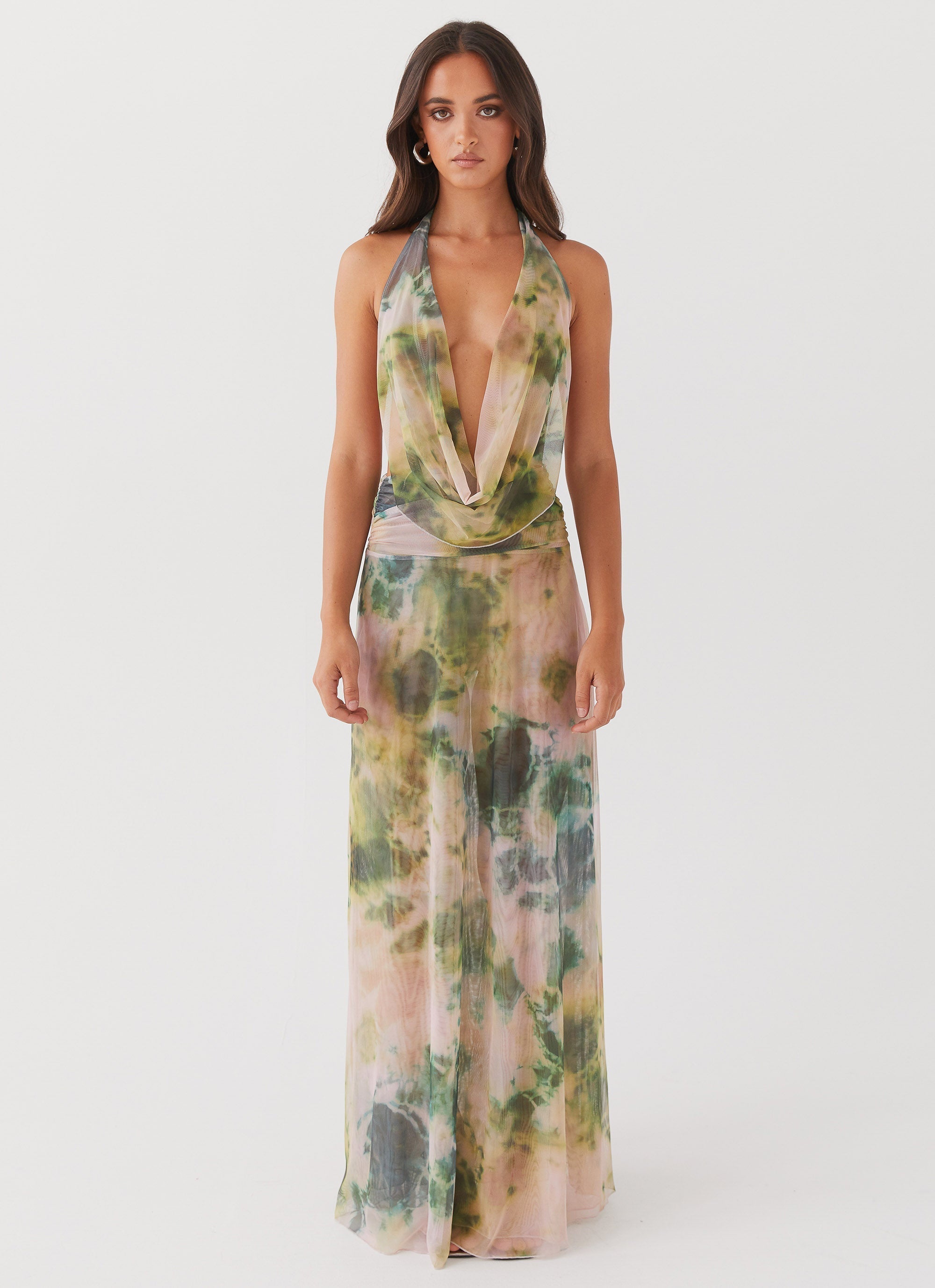 FLORAL MAXI DRESS