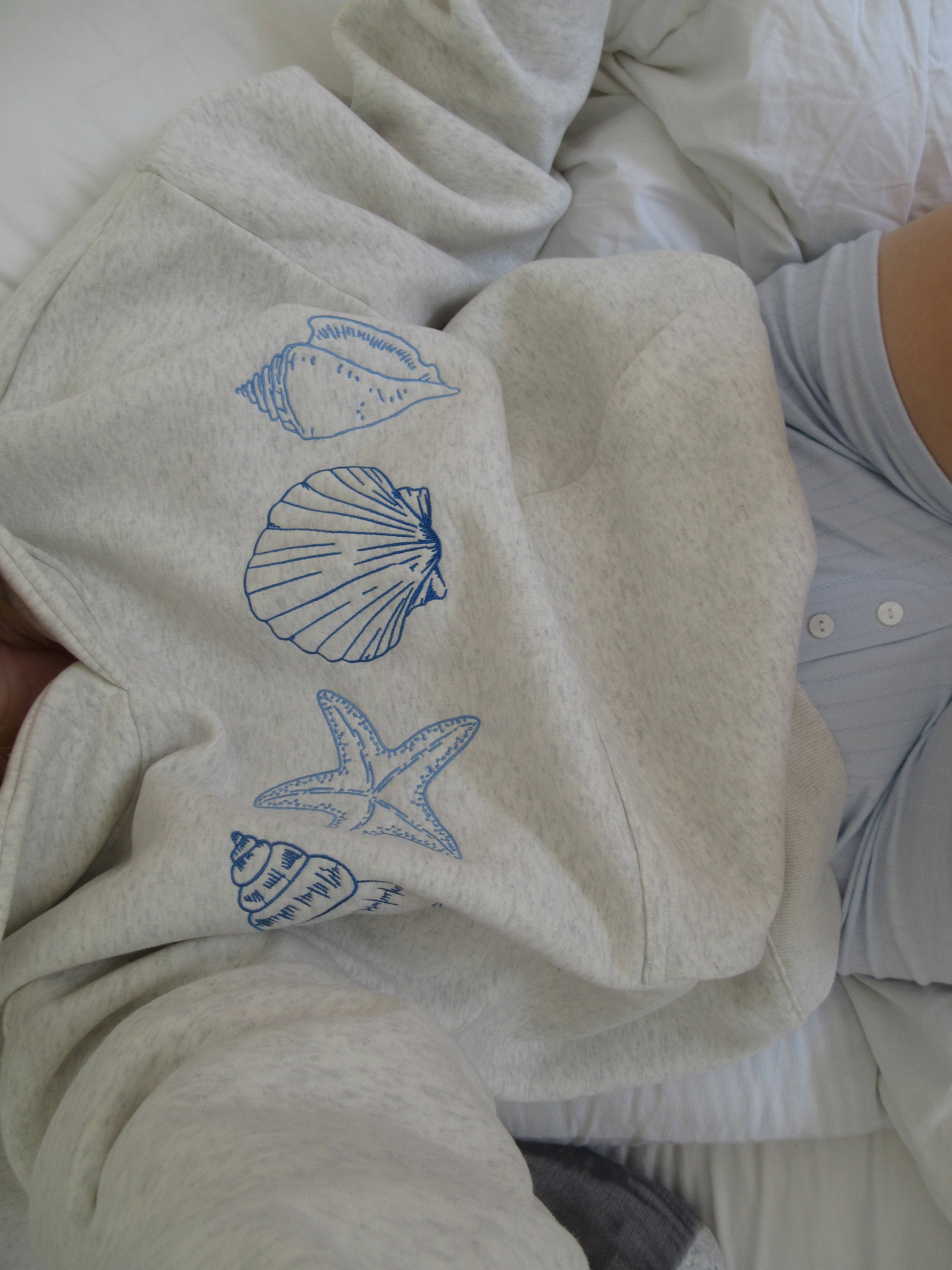 Azella Seashell Hoodie