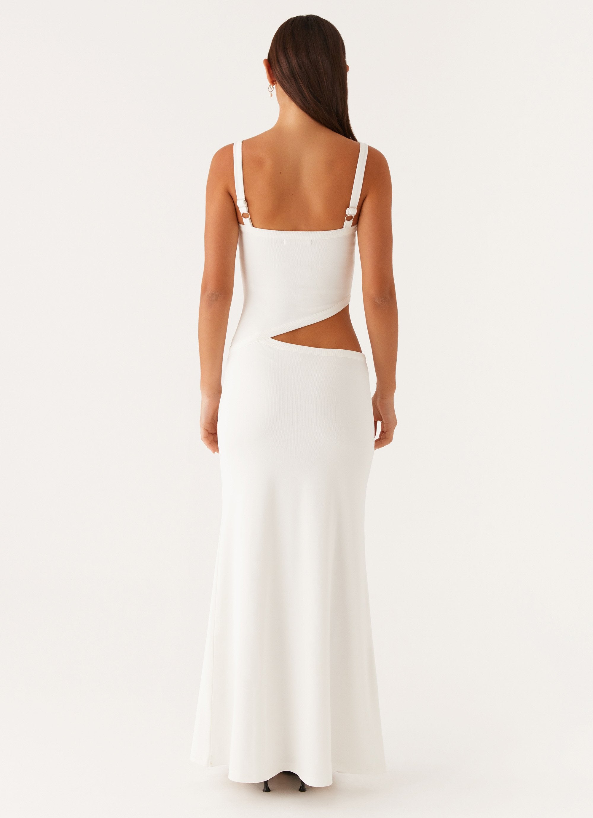 WHITE MAXI DRESS