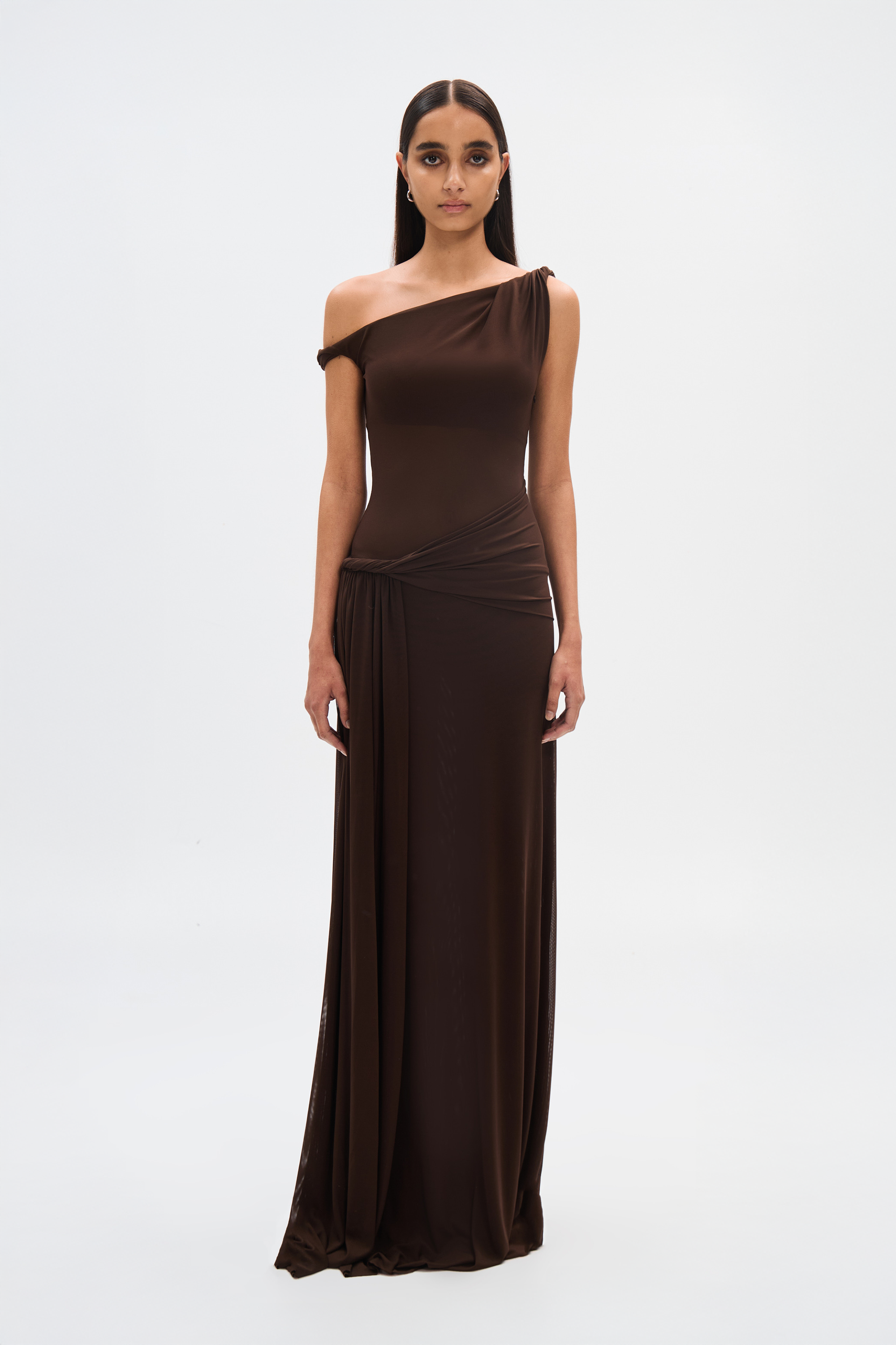 MAXI DRESS BROWN