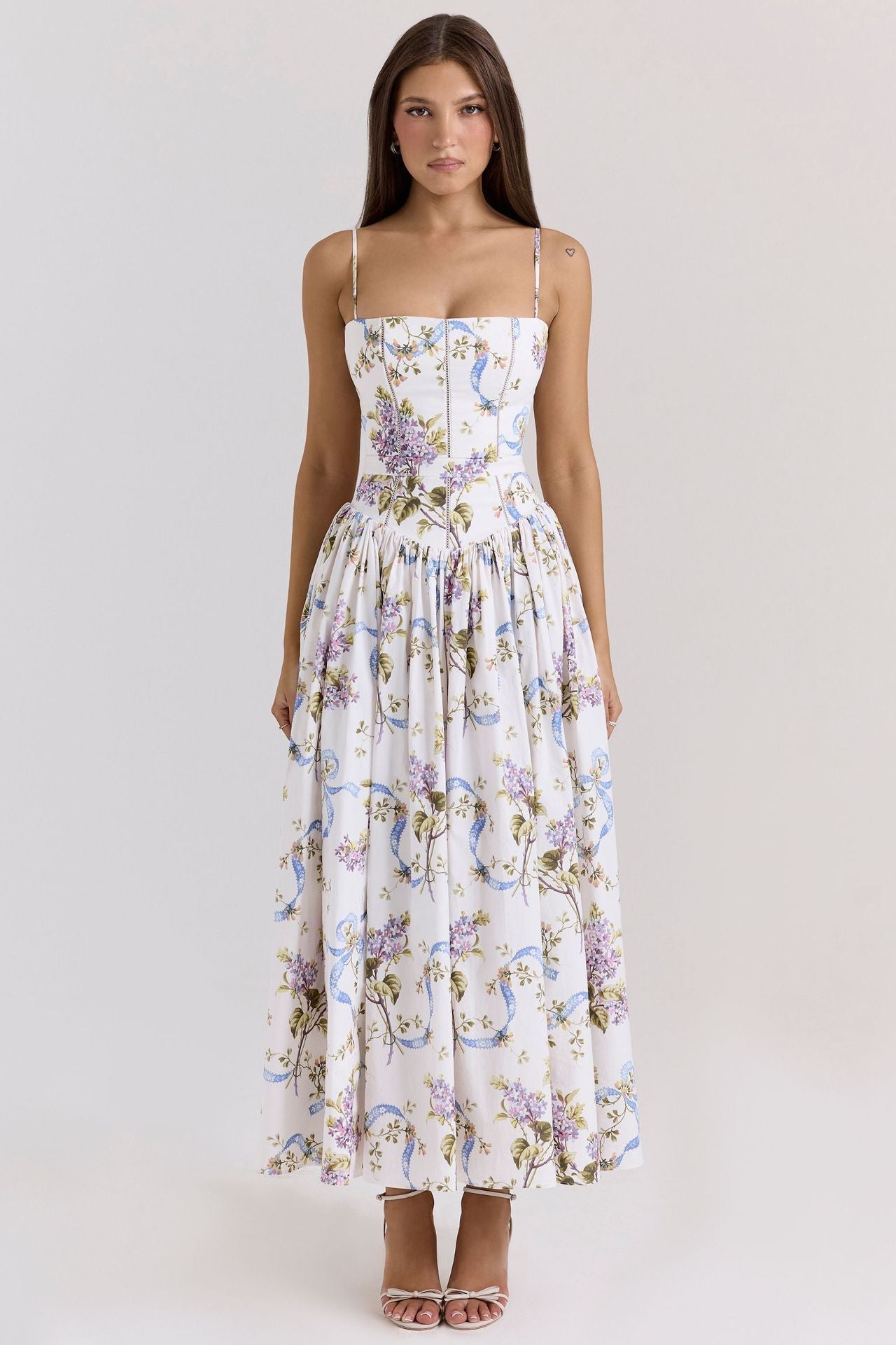 FLORAL WEDDING MAXI DRESS