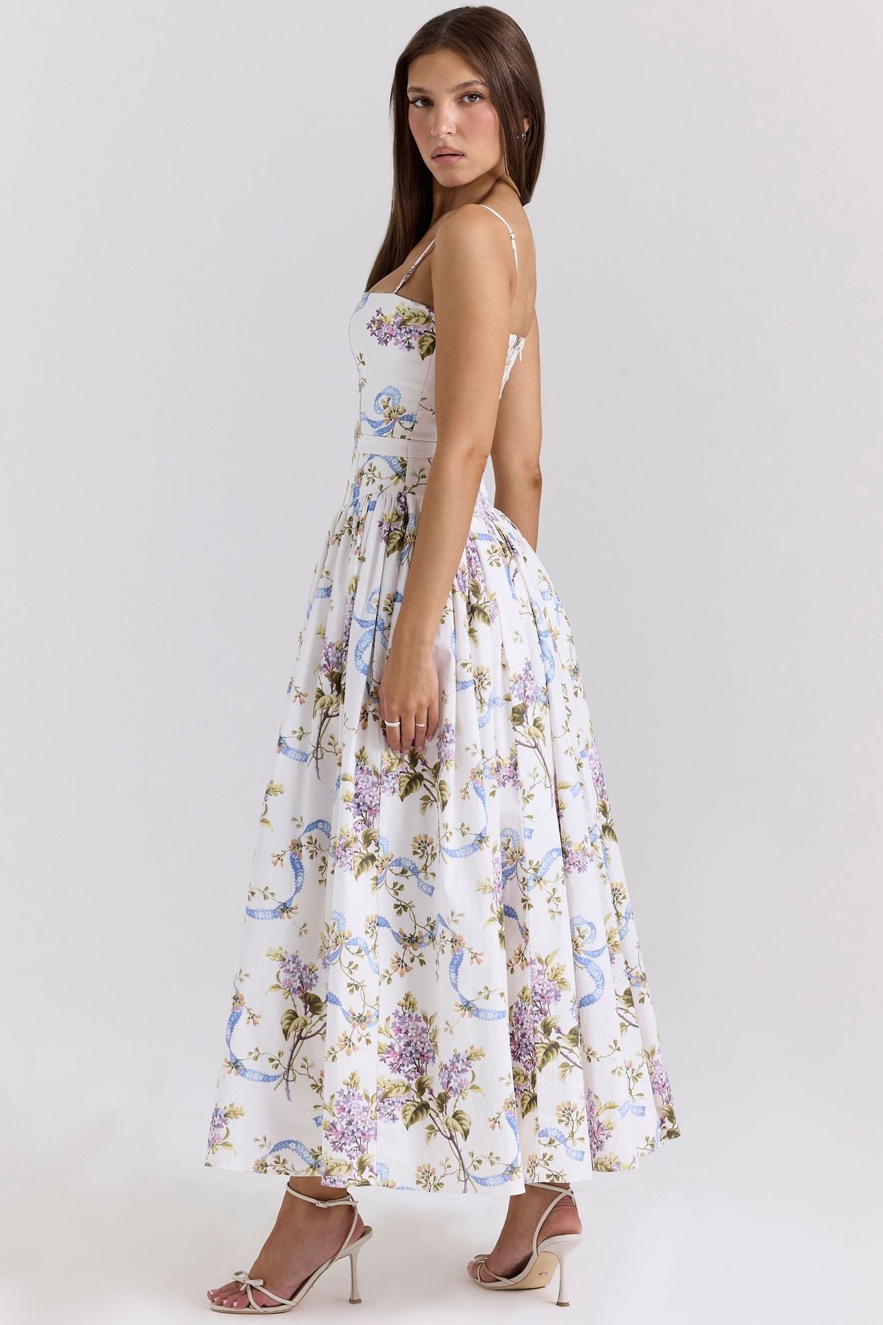FLORAL WEDDING MAXI DRESS