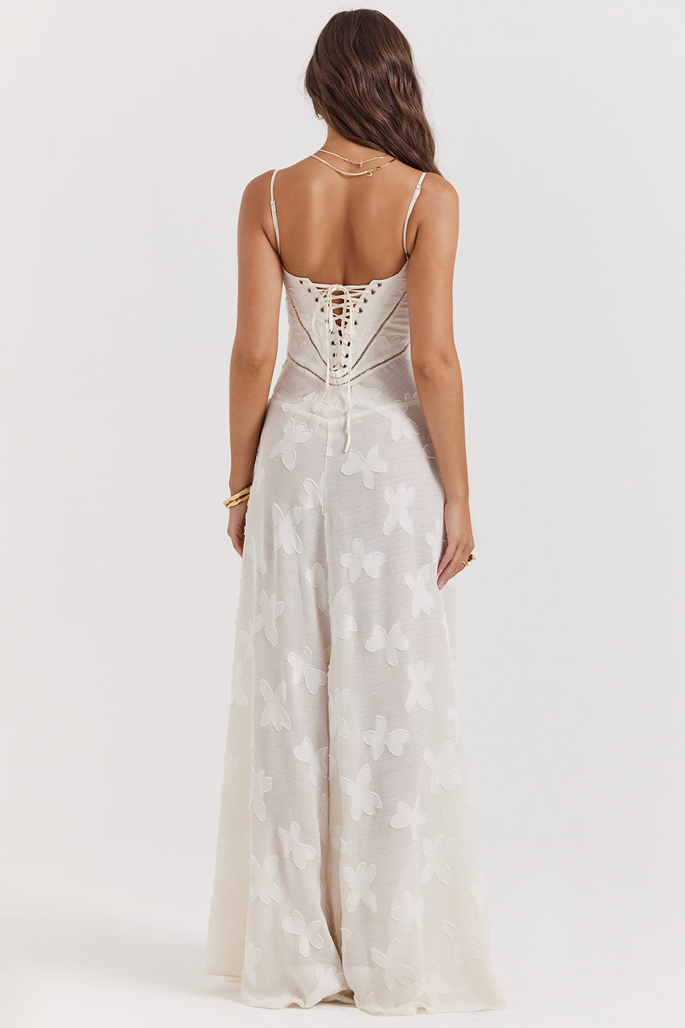 WHITE WEDDING MAXI DRESS