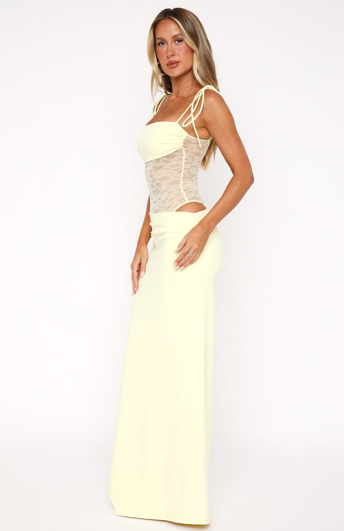 YELLOW MAXI DRESS