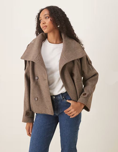 Anastasia Cropped Trenchcoat