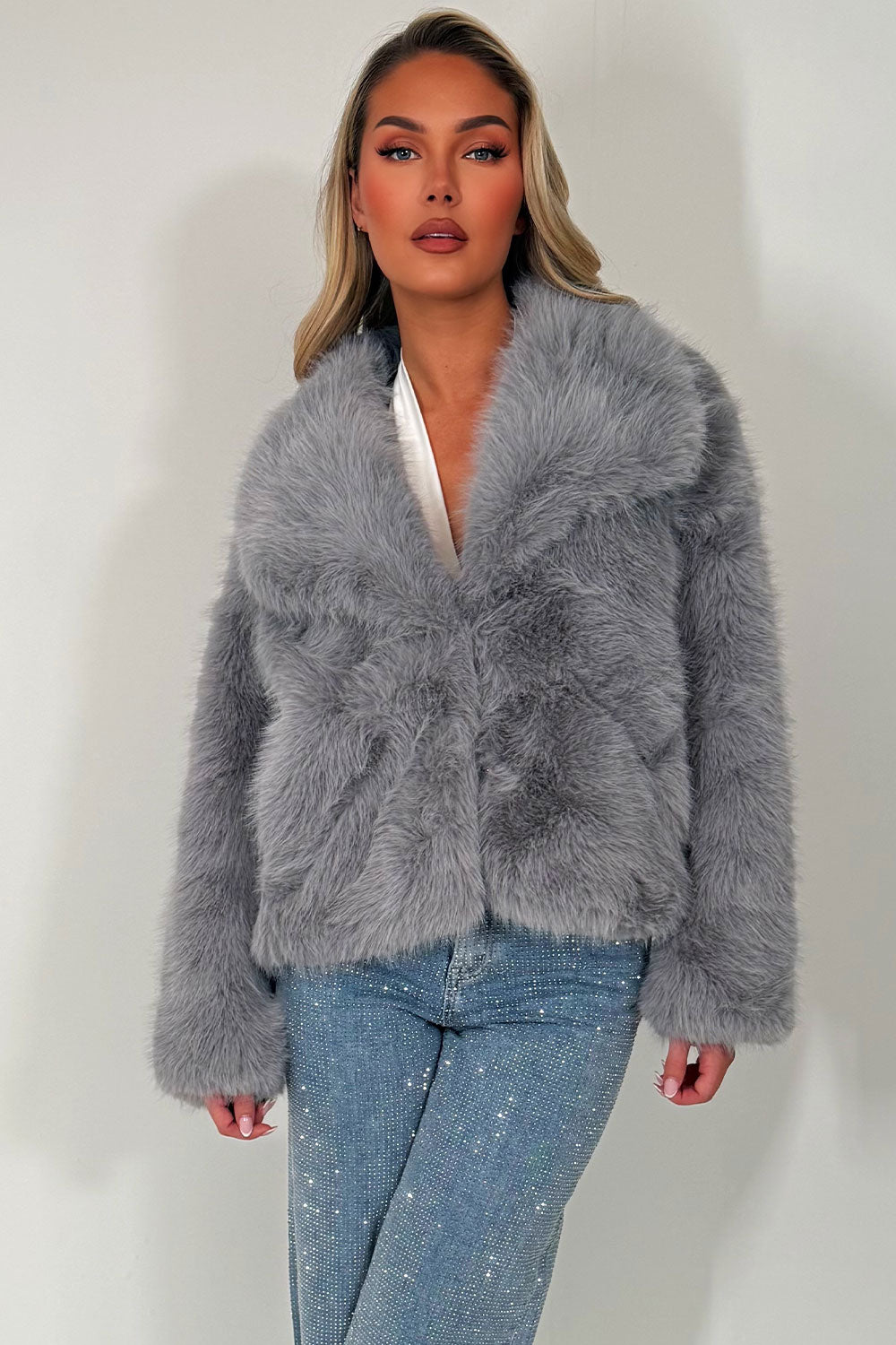 Jessica Faux Fur Coat