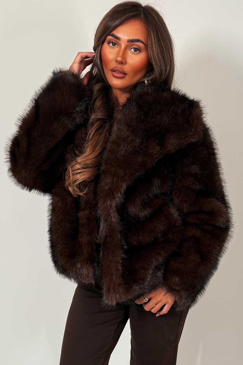 Jessica Faux Fur Coat