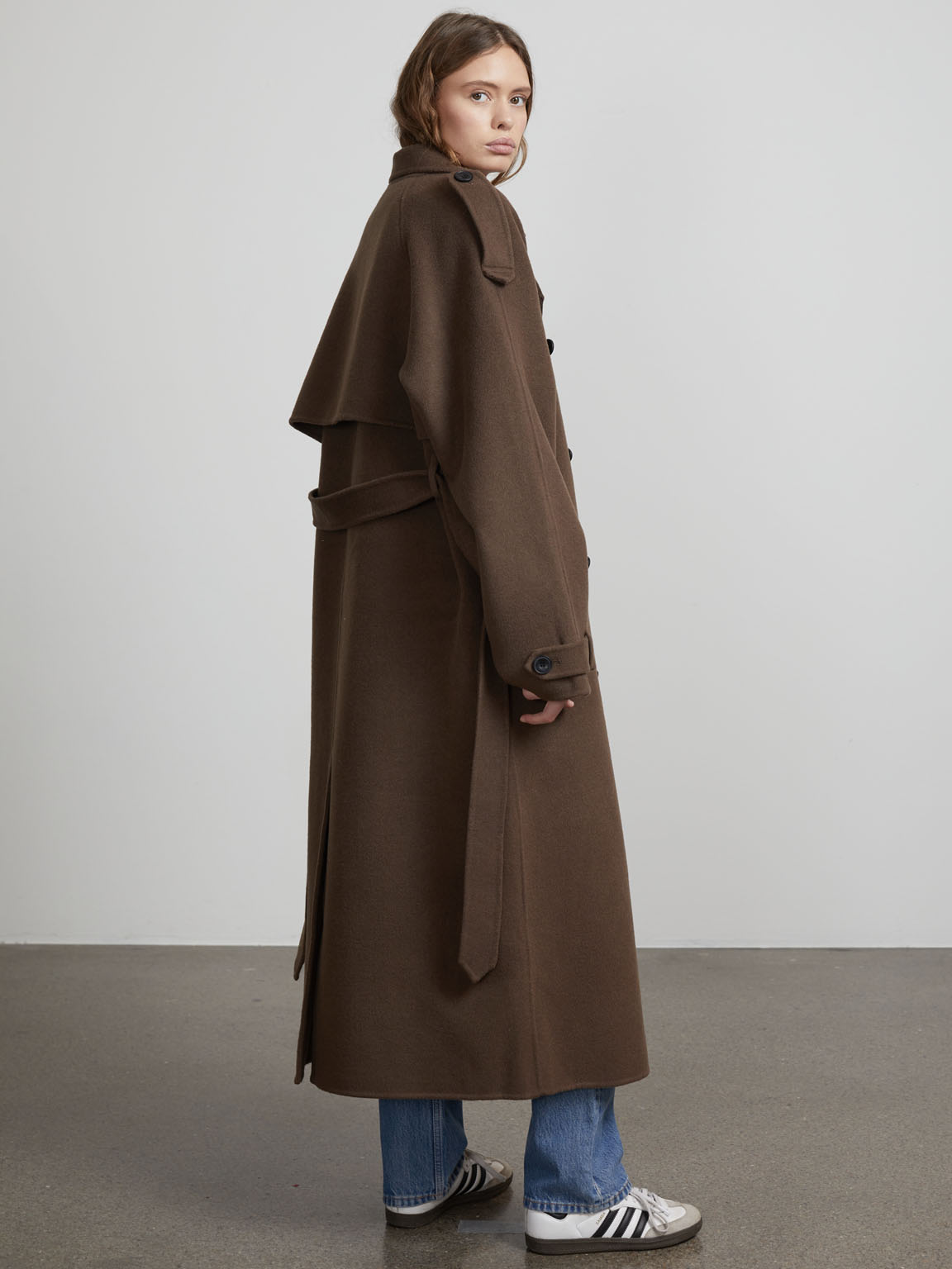 Annie Wool Trenchcoat