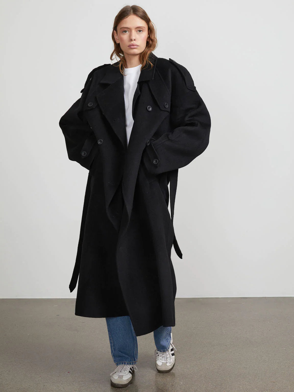 Annie Wool Trenchcoat