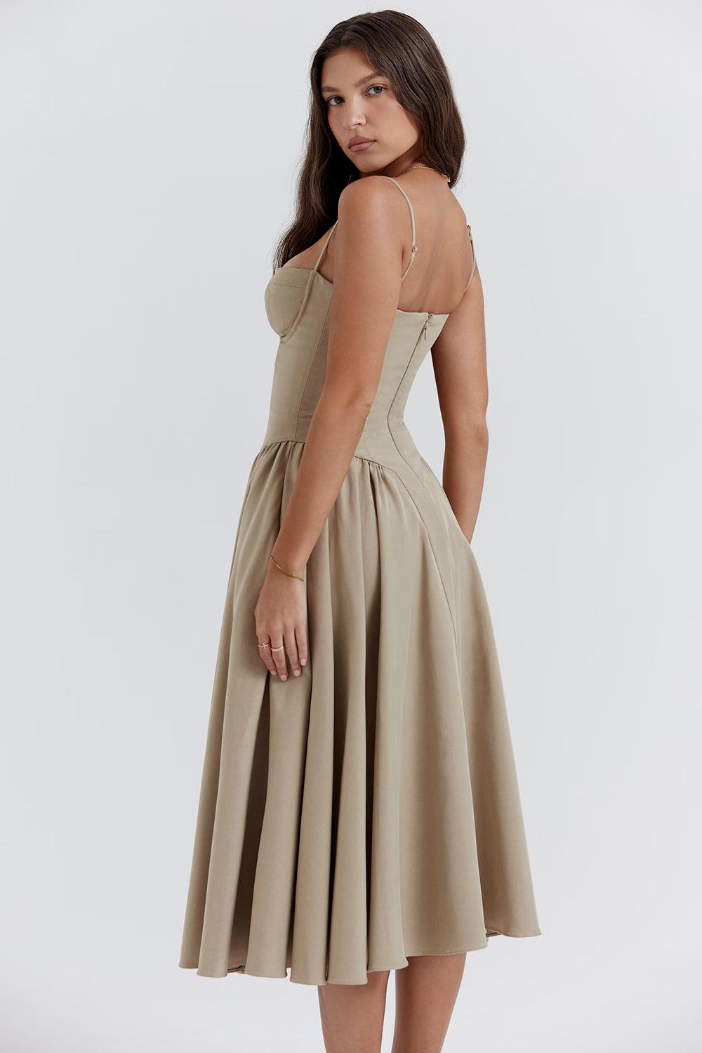 Lory Elegant Midi Dress