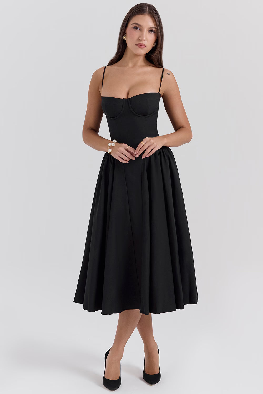 Lory Elegant Midi Dress