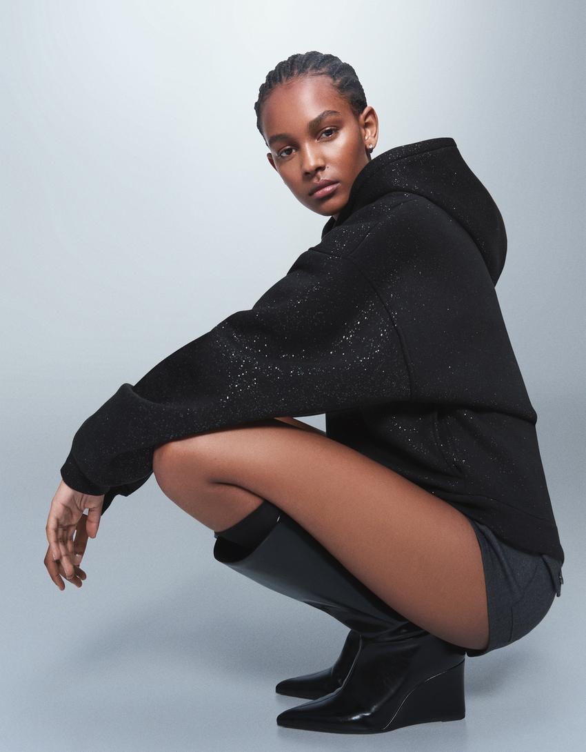 Lesley Glitter Hoodie