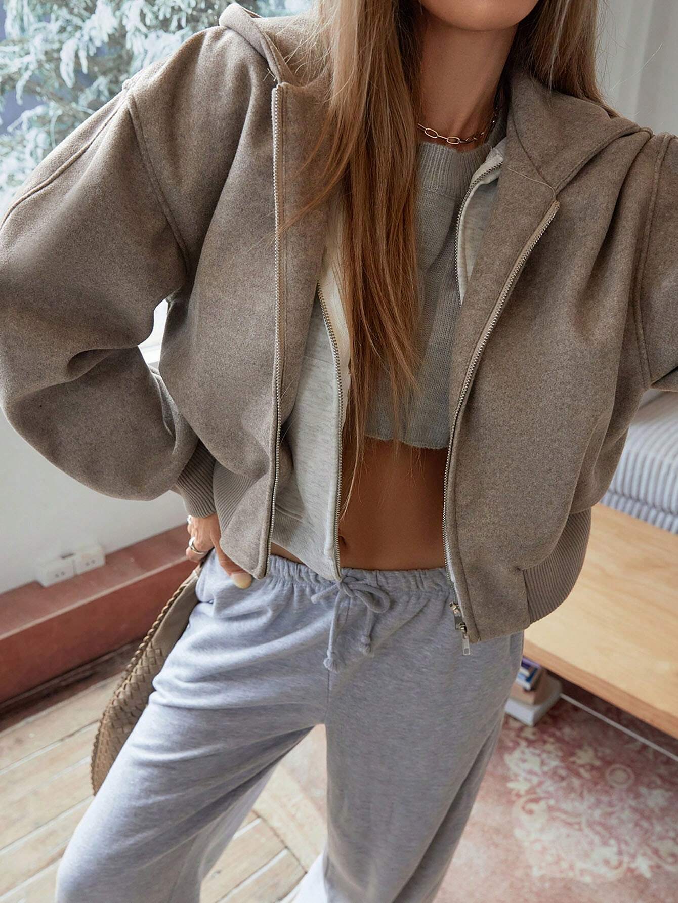 Alfie Cropped Wool Jacket
