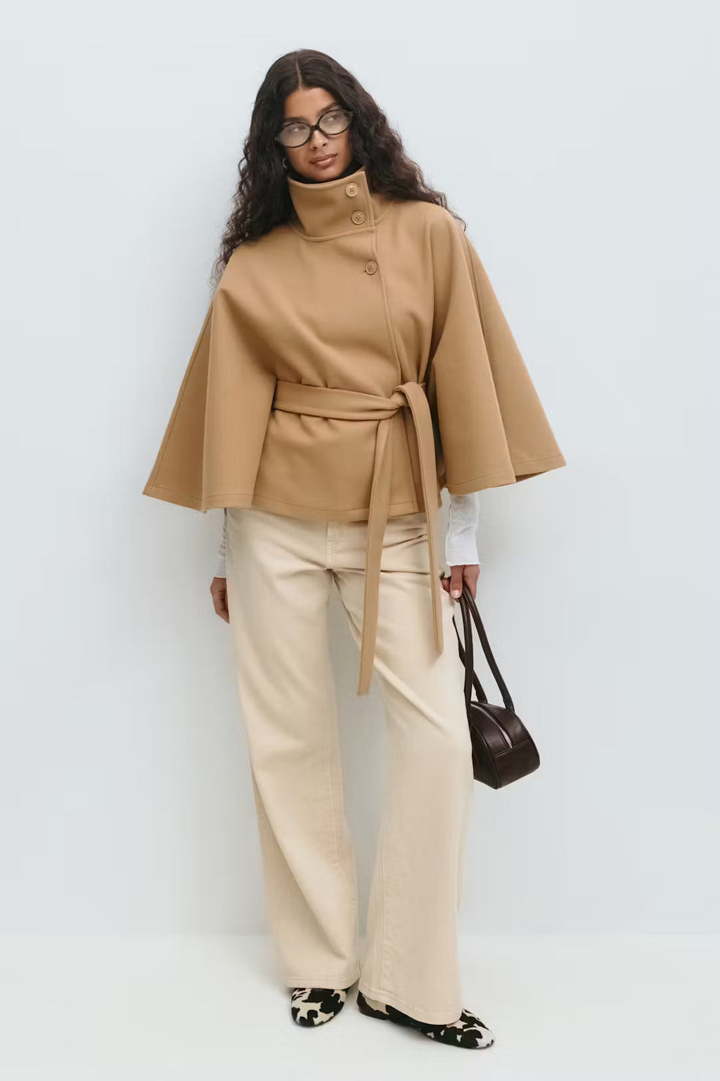 Gianna Cape Belt Coat