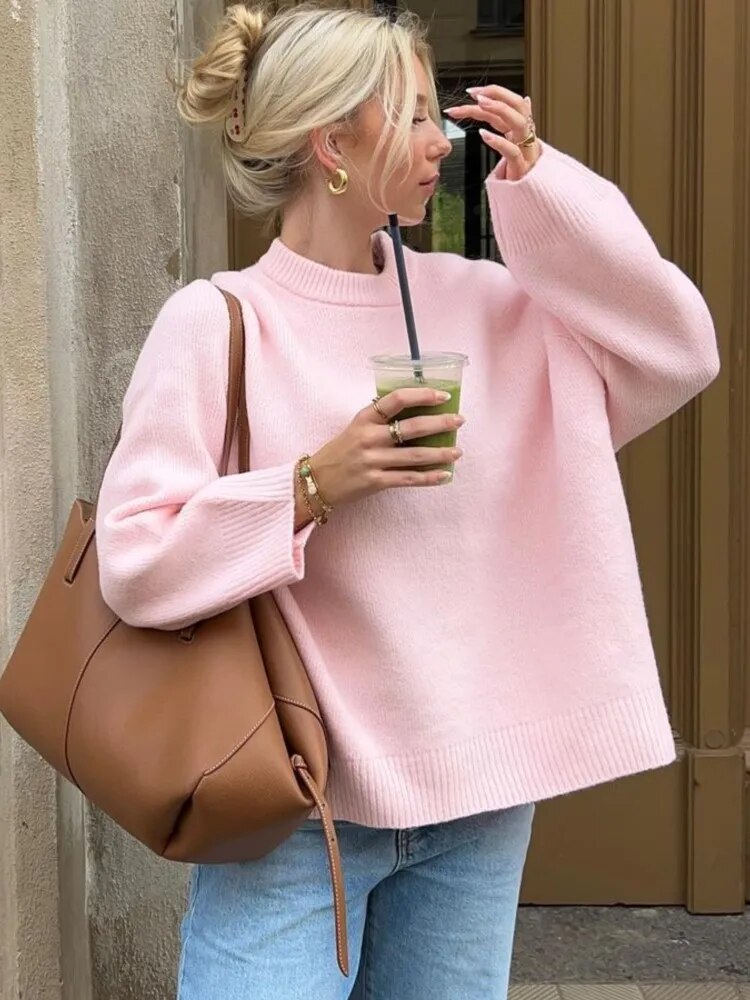 Eline Pink Sweater