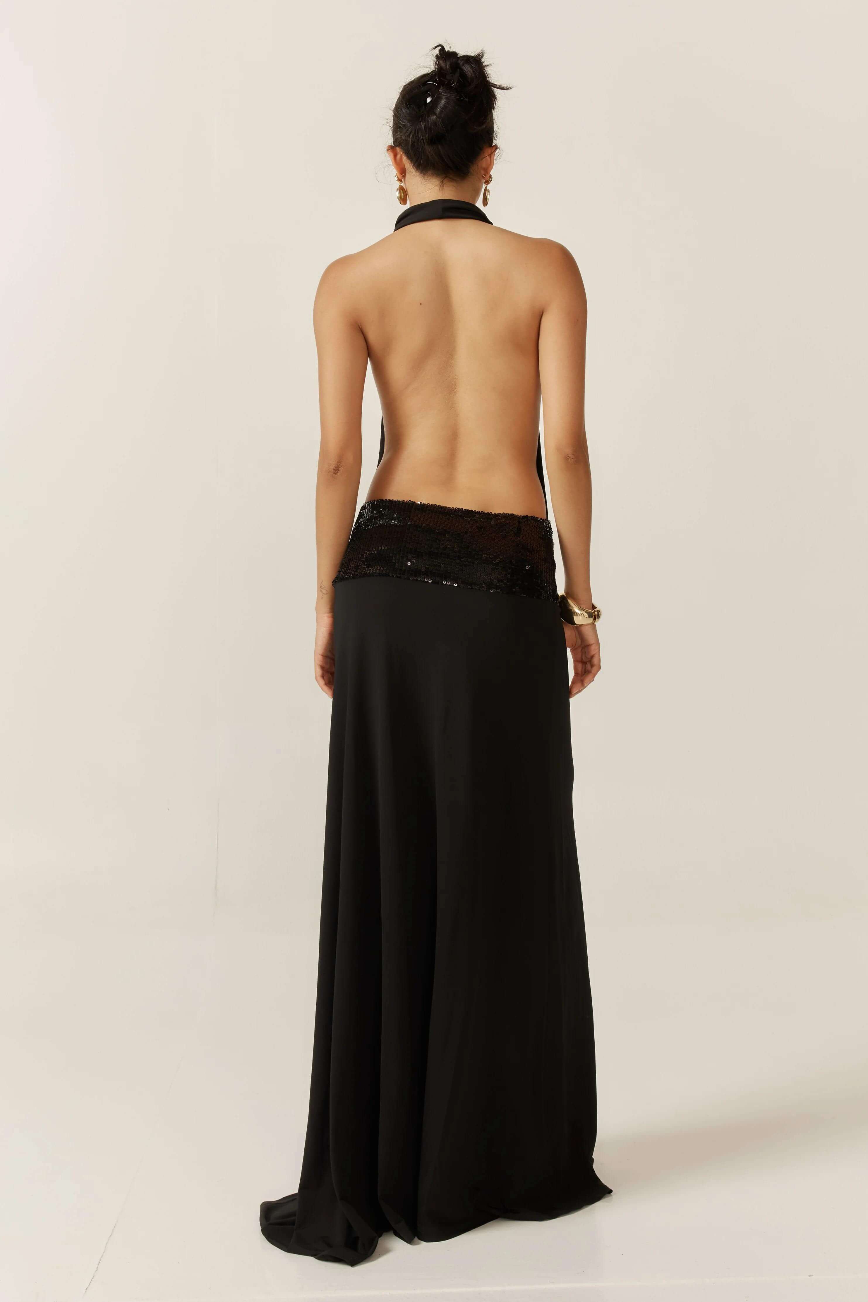 BLACK MAXI DRESS