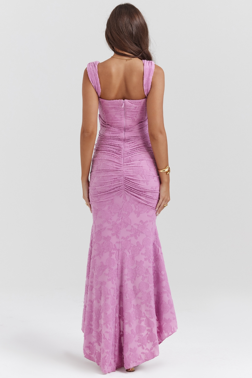 MAGENTA WEDDING MAXI DRESS