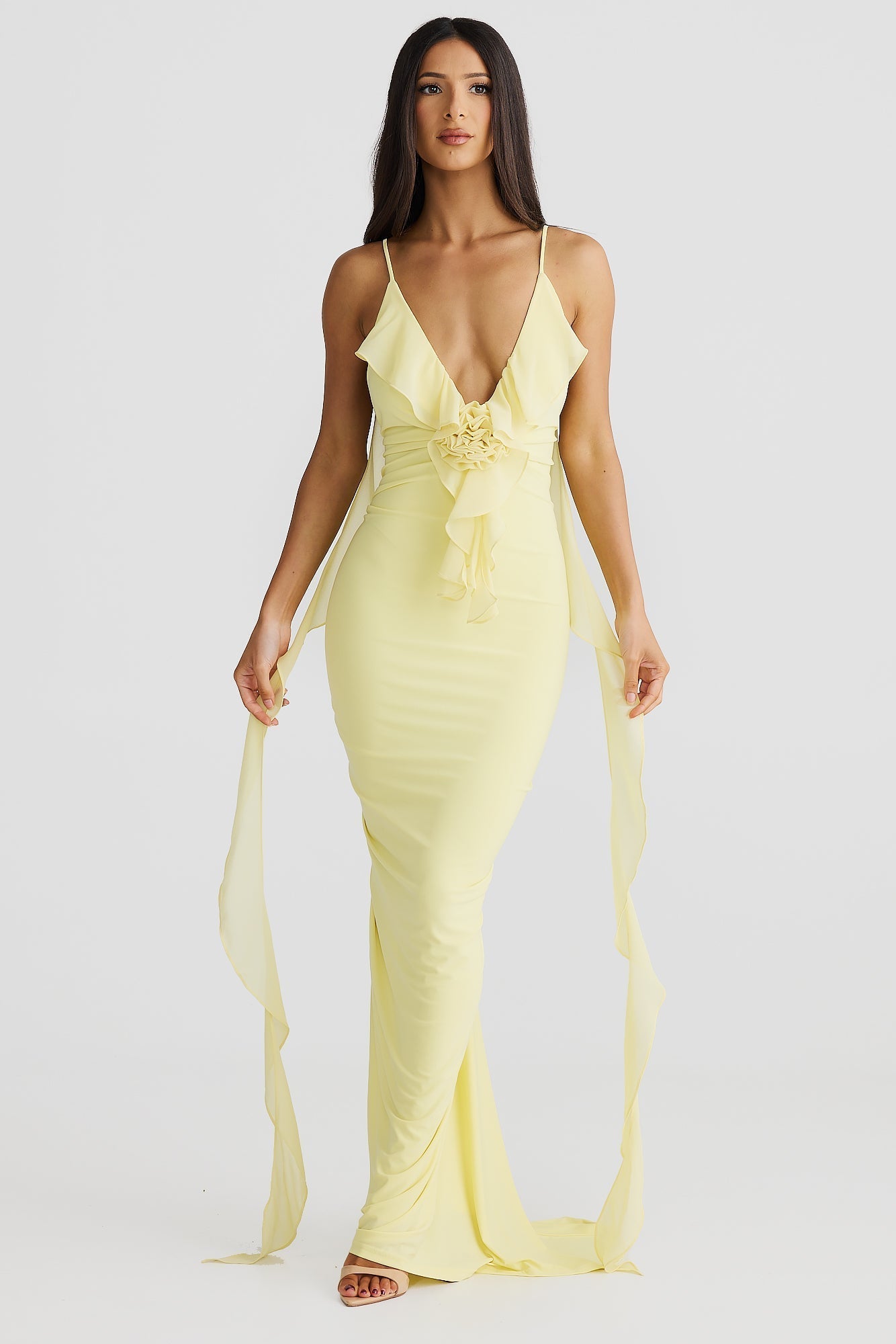 BUTTER YELLOW MAXI DRESS