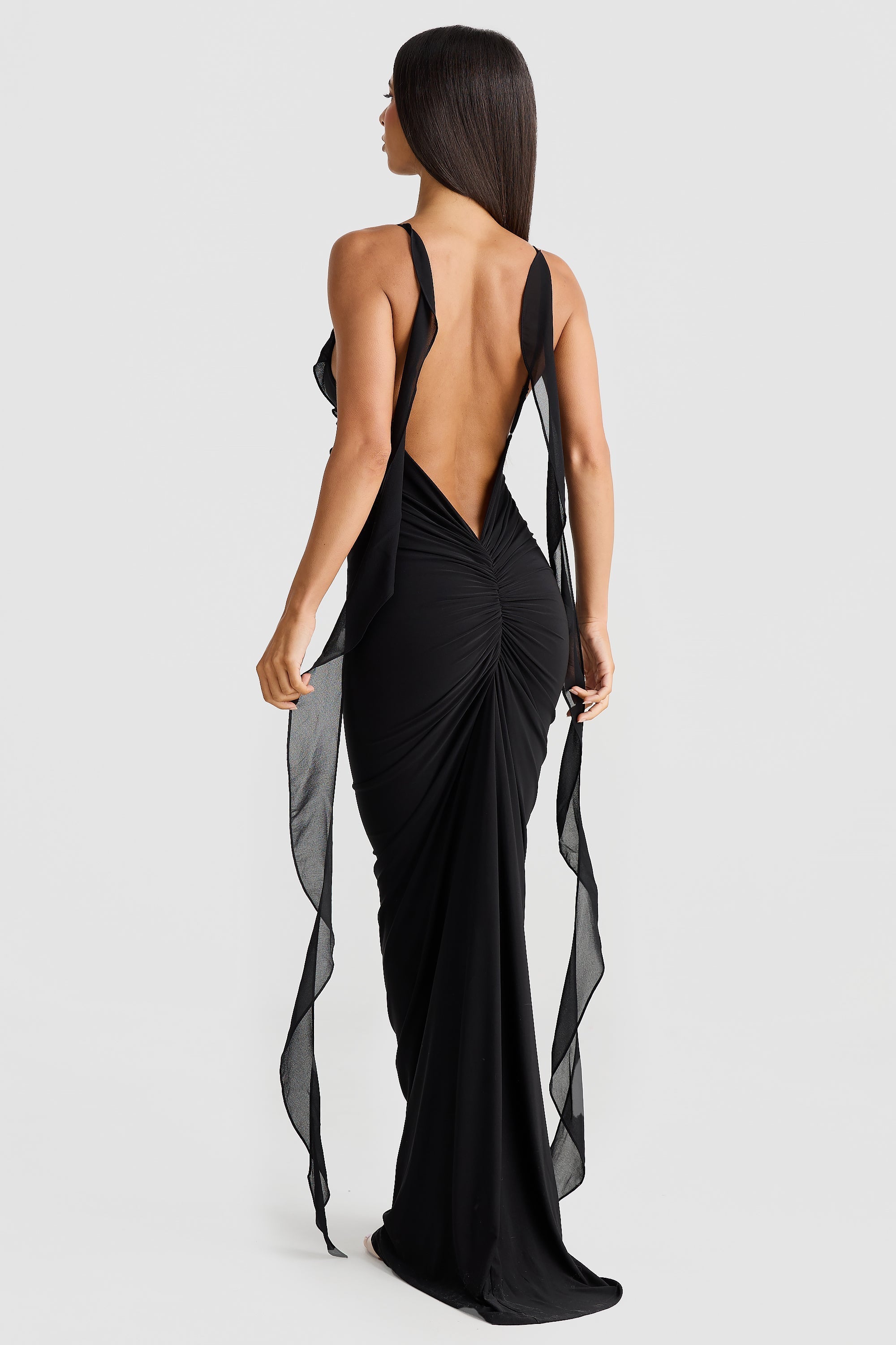 BLACK MAXI DRESS