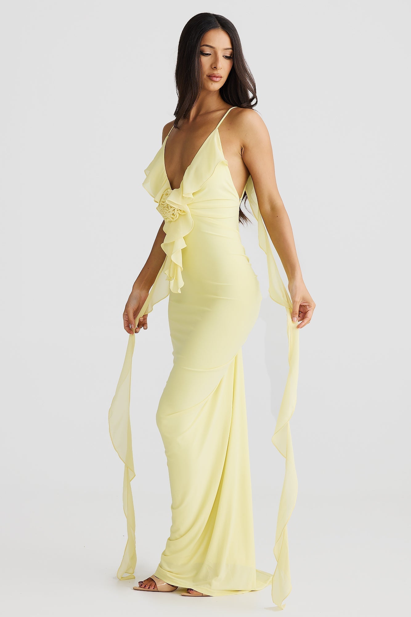 BUTTER YELLOW MAXI DRESS