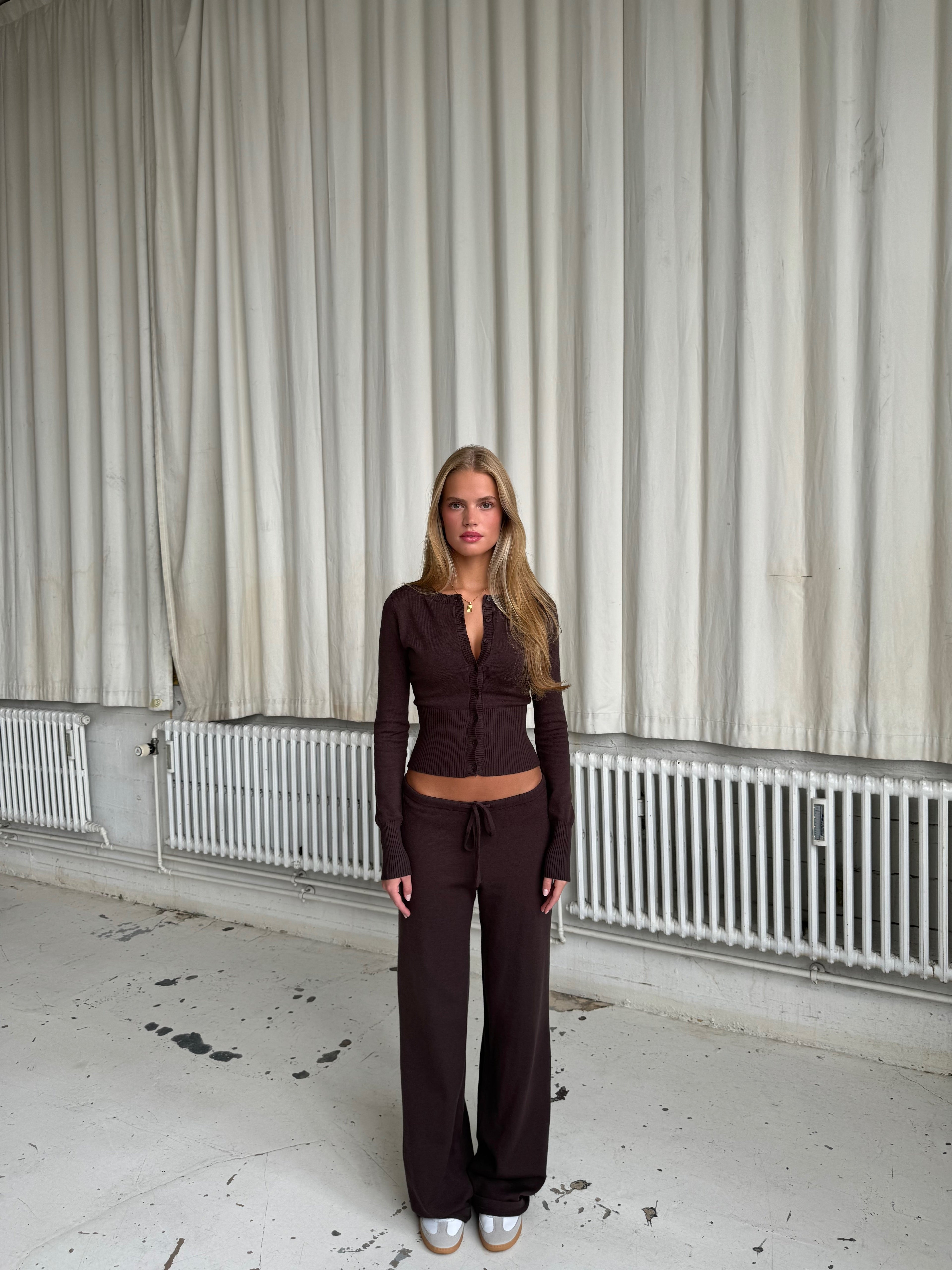 Amal Knitted Cardigan Set