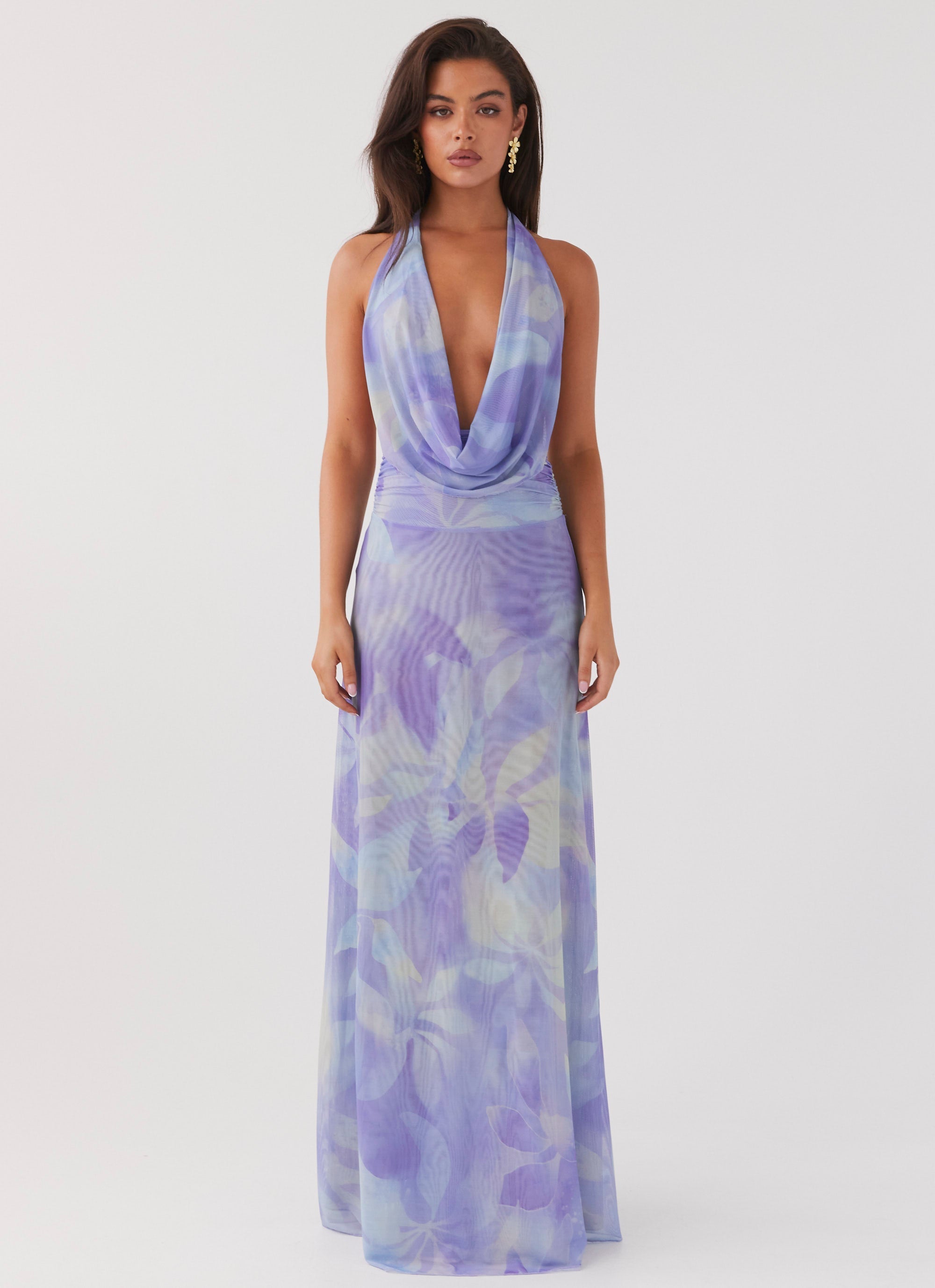 MESH MAXI DRESS