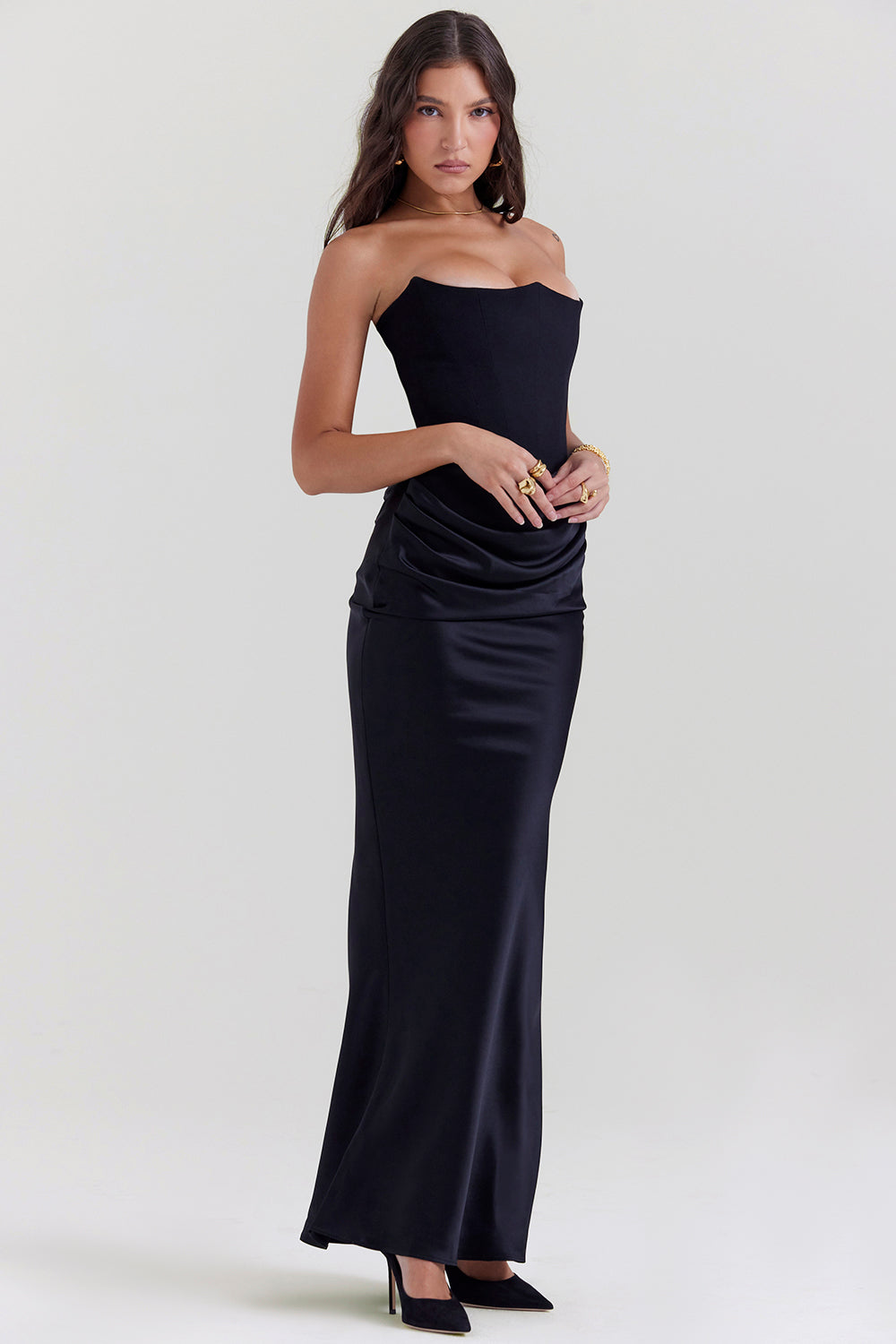 BLACK MAXI DRESS