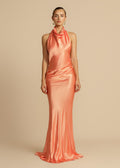 ORANGE MAXI DRESS