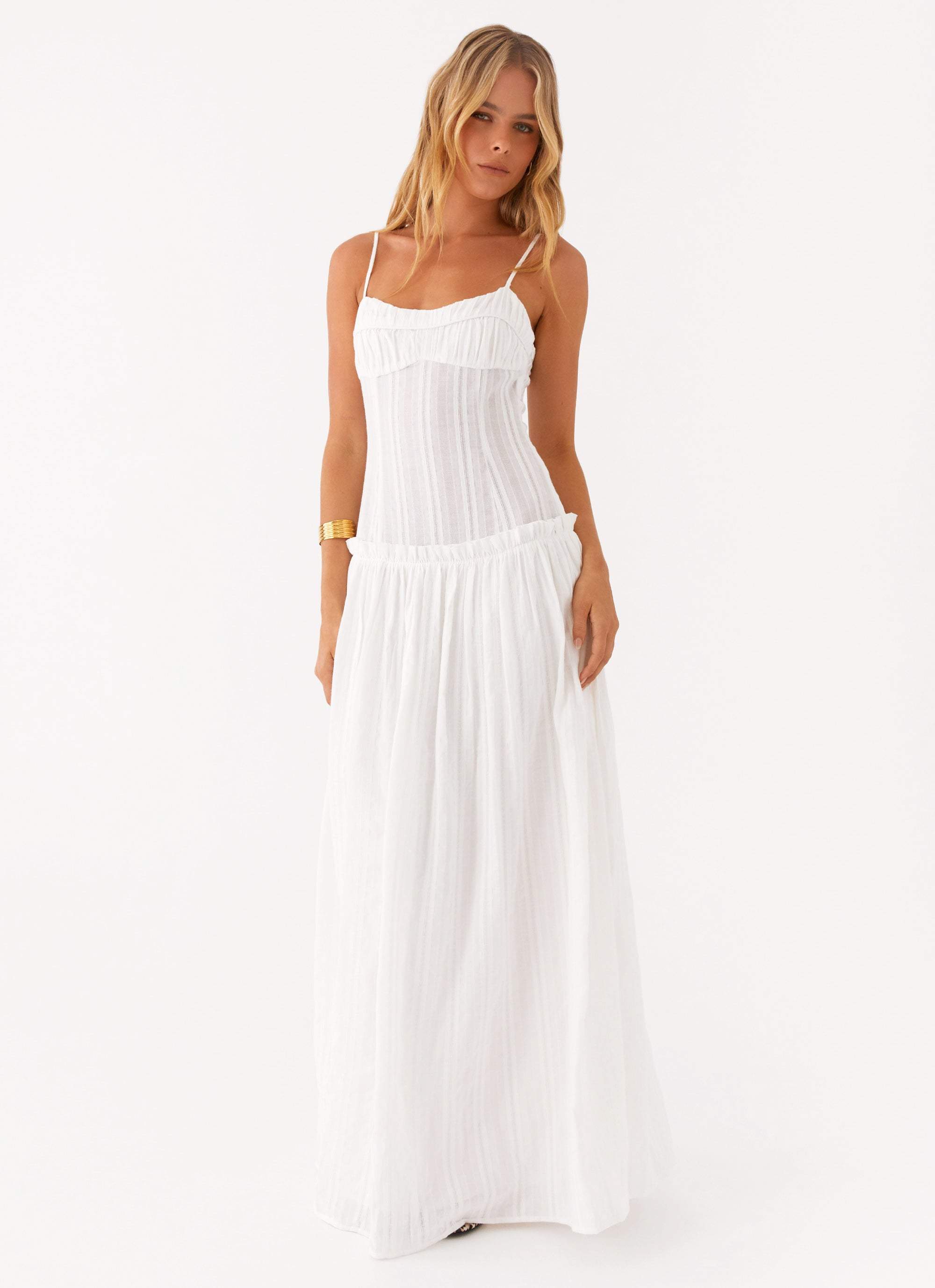 Lucy Mesh Maxi Dress