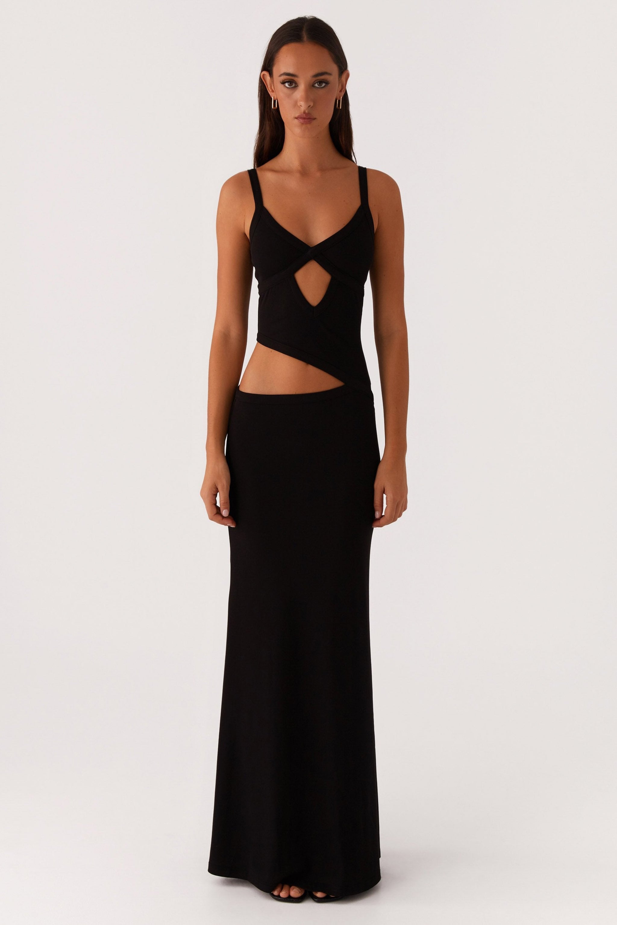 BLACK MAXI DRESS