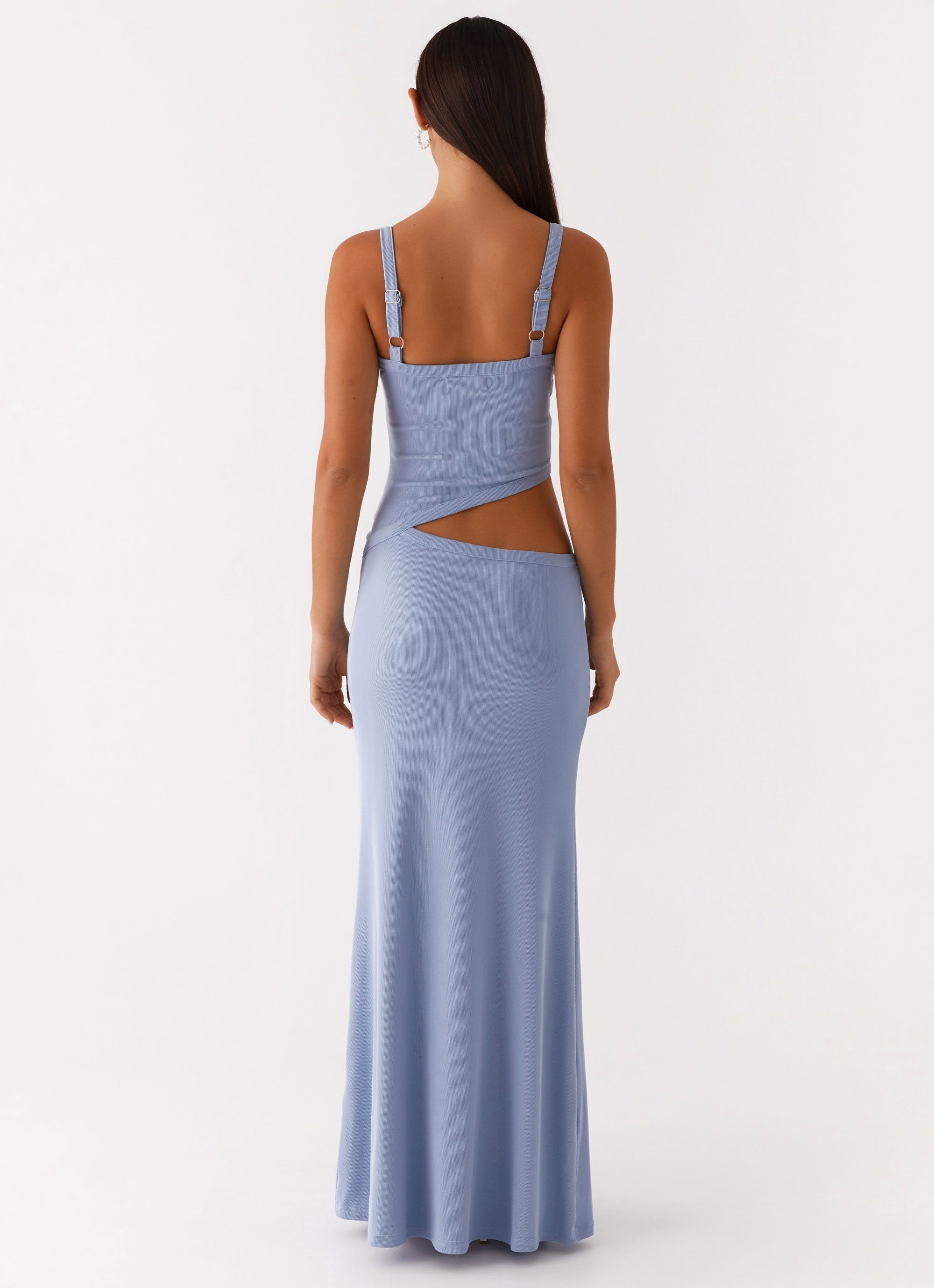 LIGHT BLUE MAXI DRESS