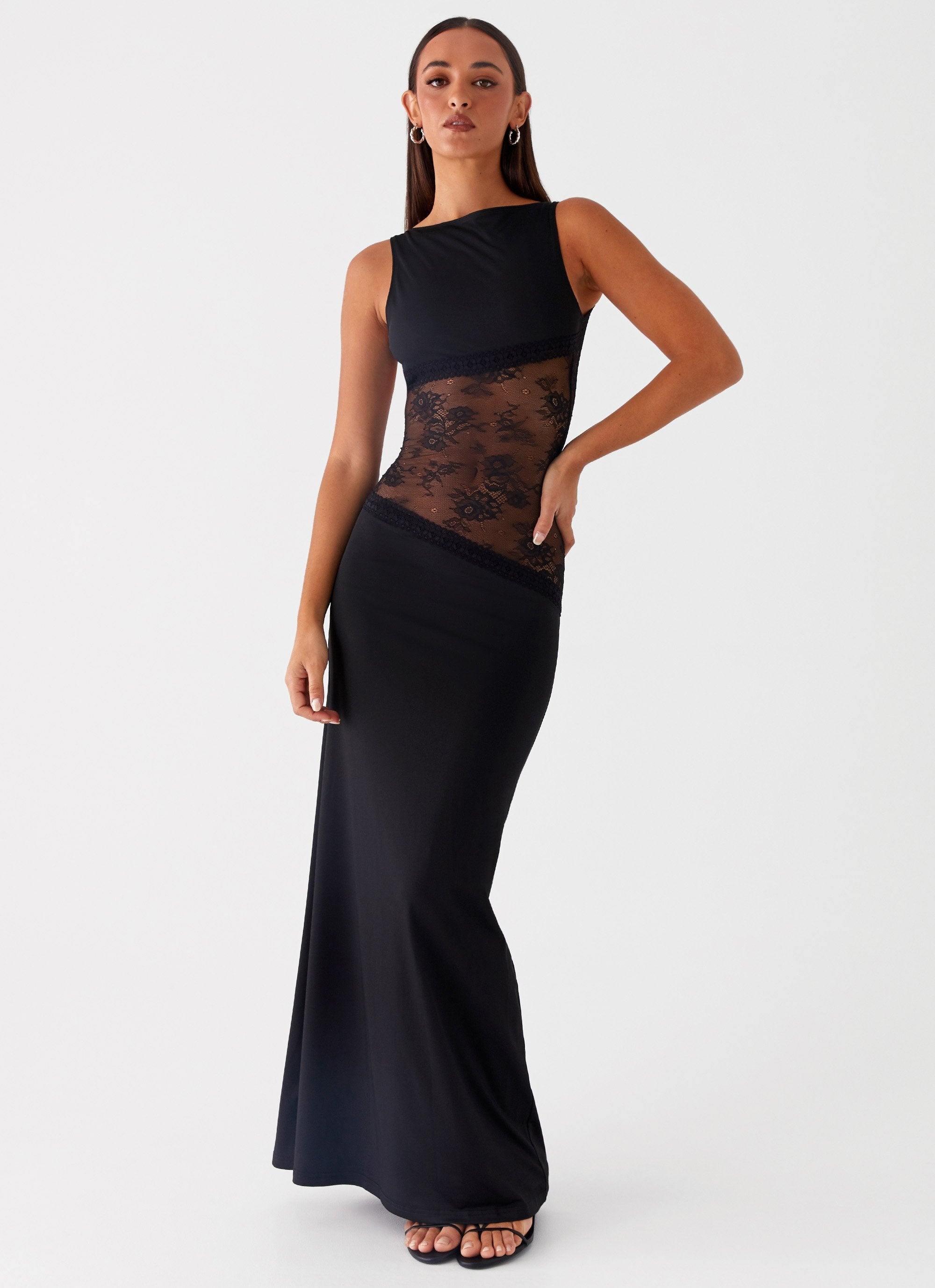BLACK MAXI DRESS