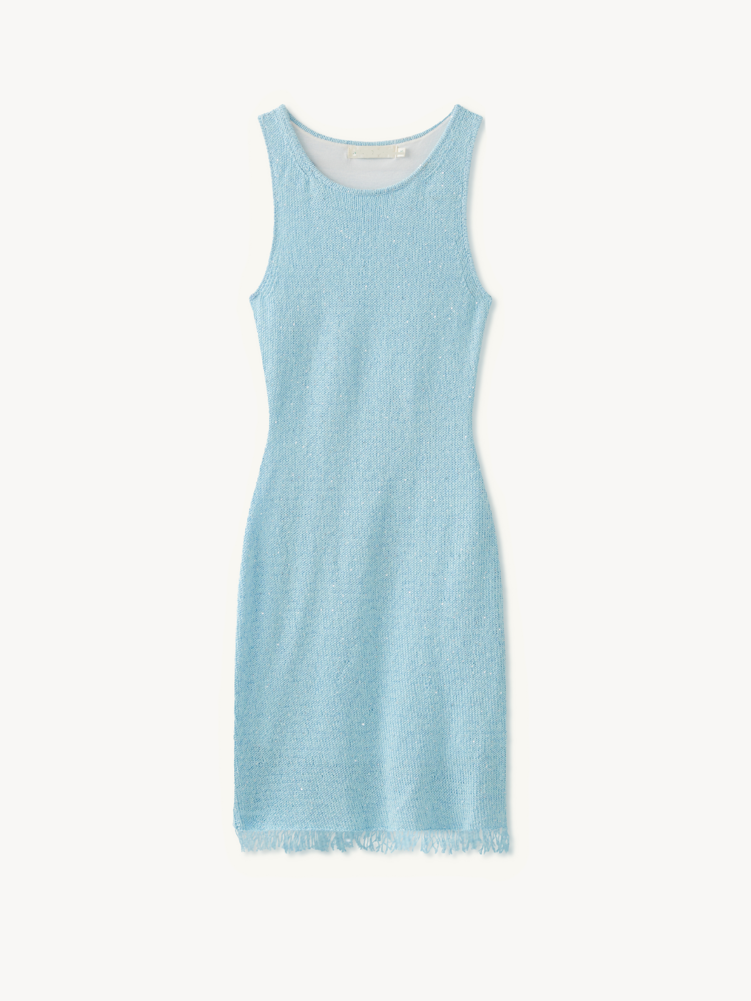 LIGHT BLUE MINI DRESS