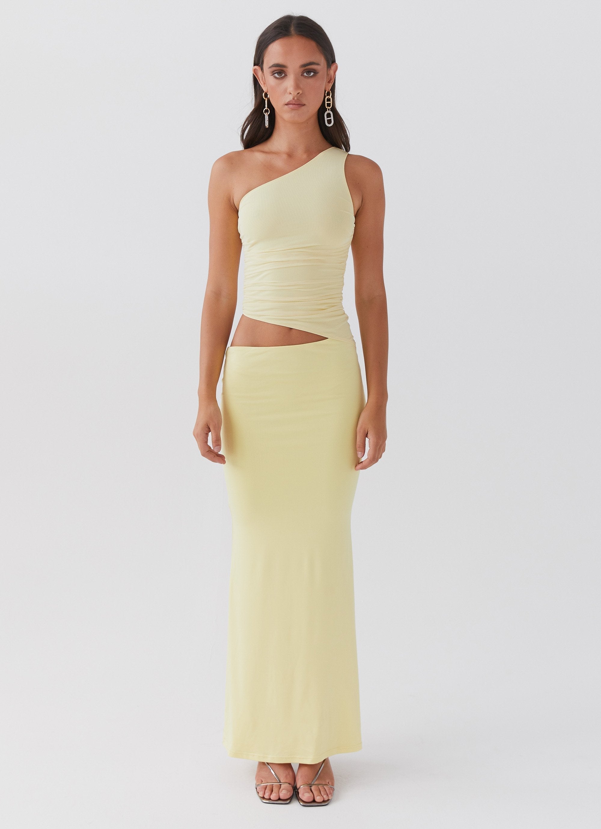 Serana One Shoulder Maxi Dress