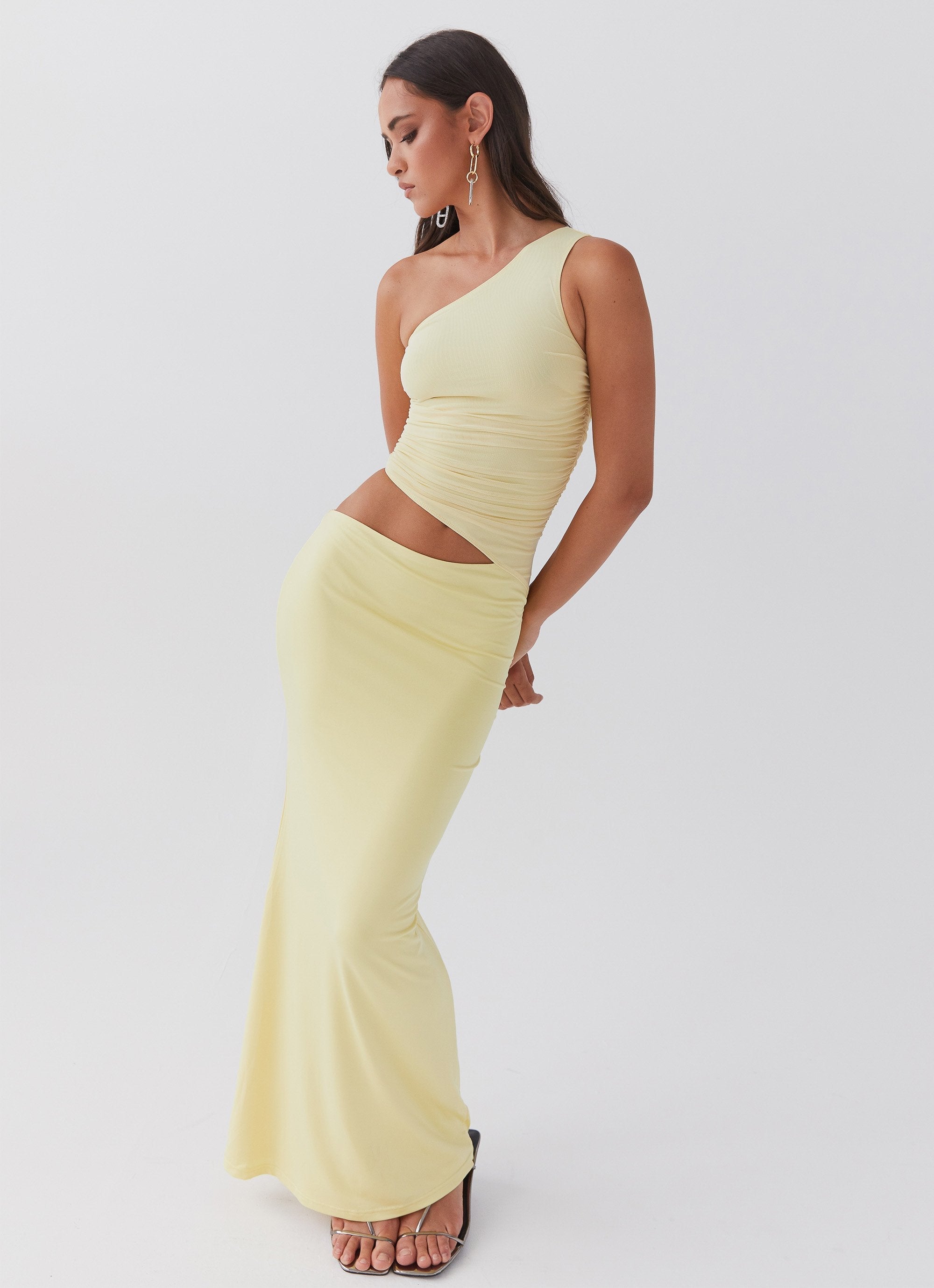 Serana One Shoulder Maxi Dress