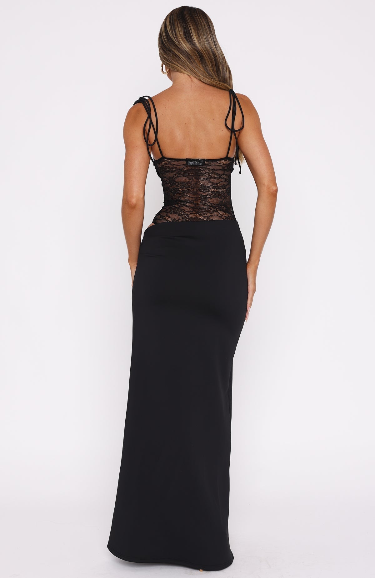 BLACK MAXI DRESS