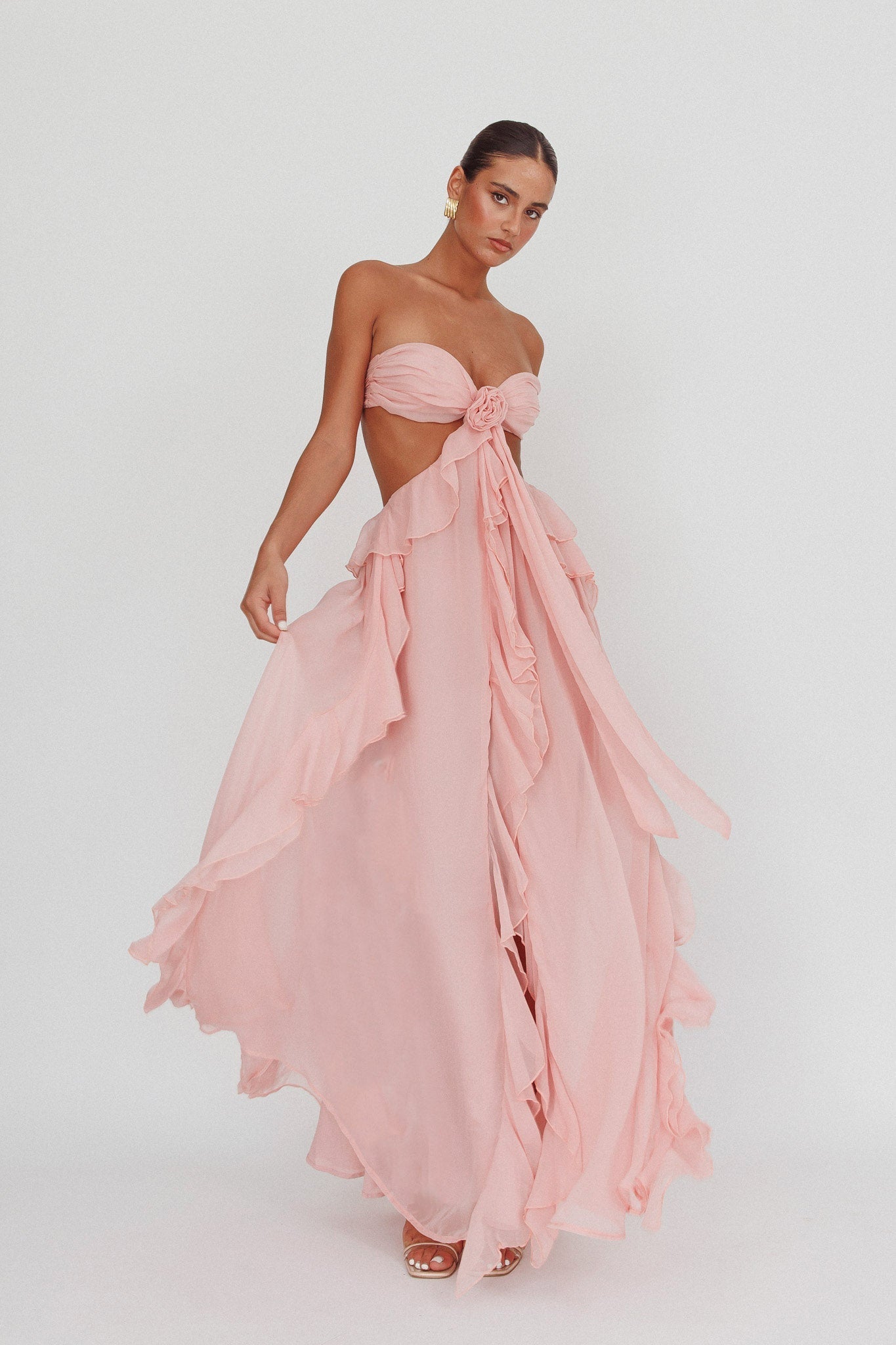 PINK MAXI DRESS