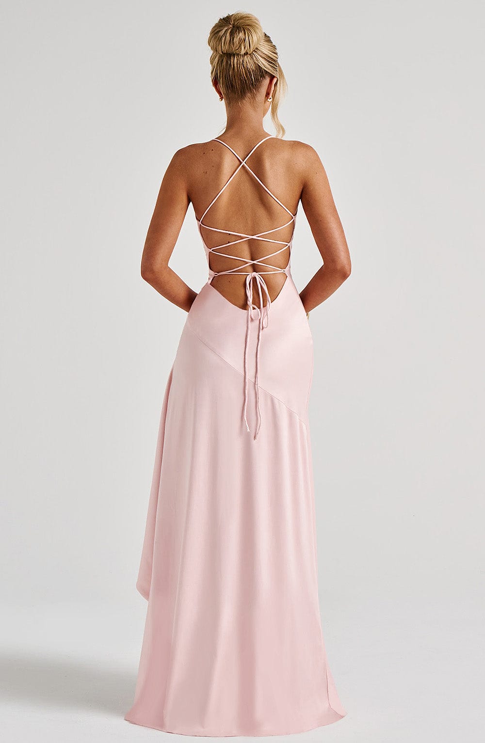 PINK PROM MAXI DRESS