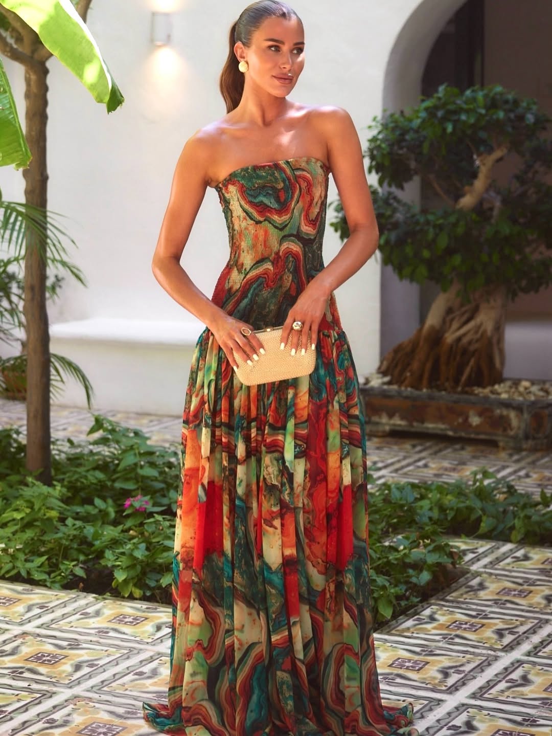 Bonaire Multicolor Maxi Dress