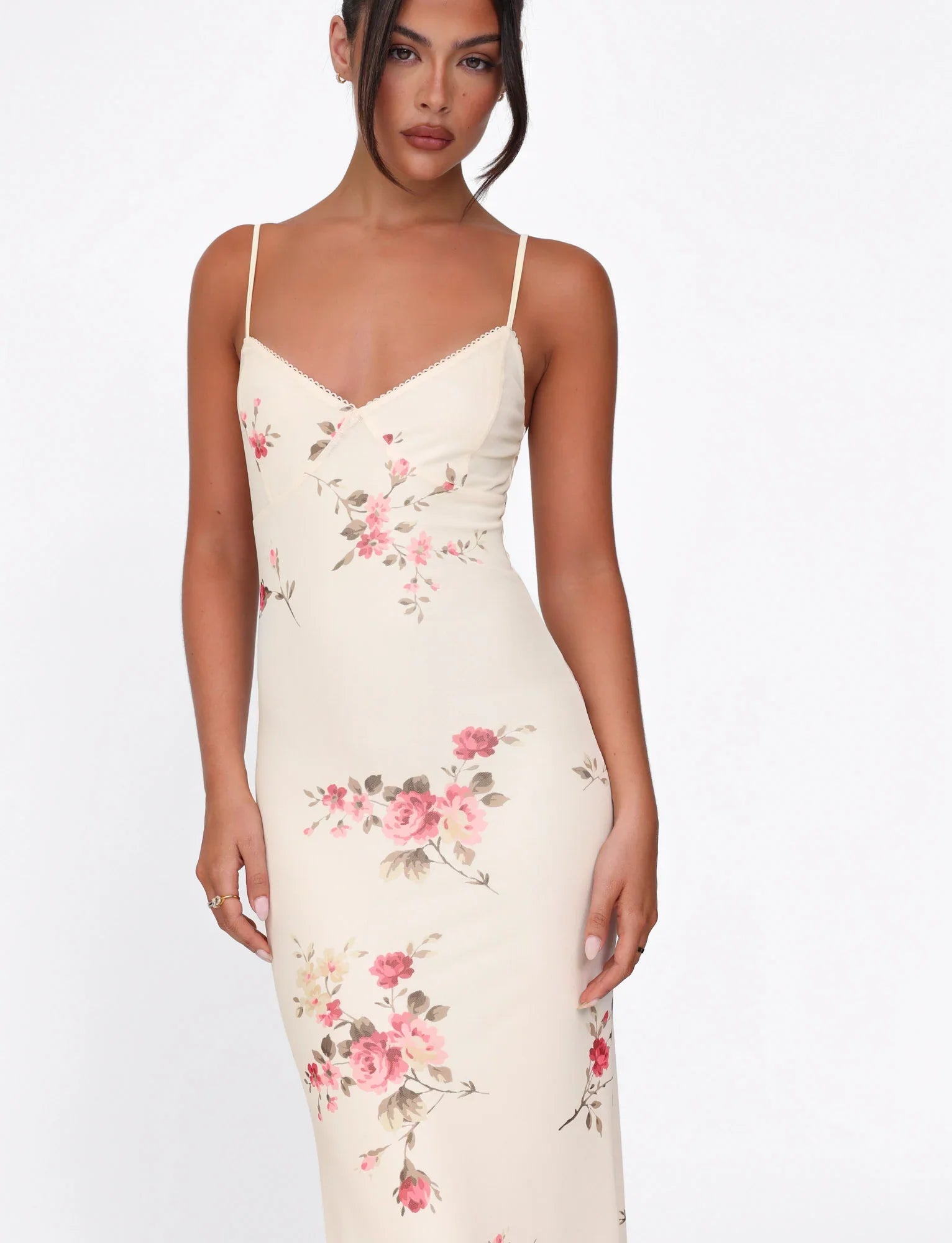 Nicole Floral Maxi Dress
