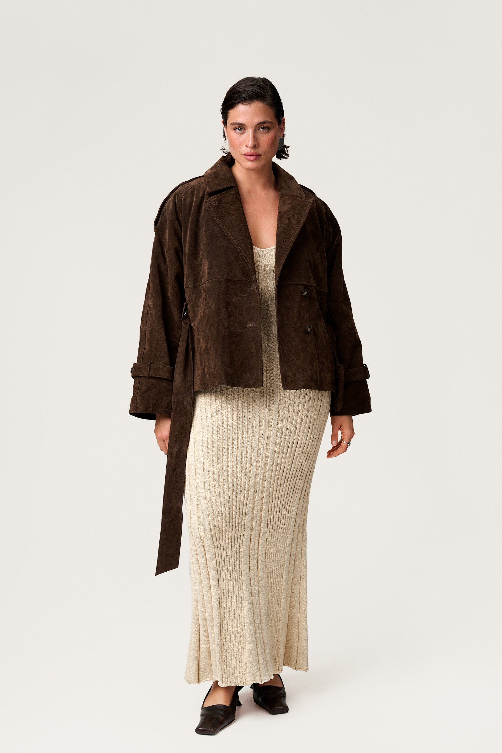 Marant Cropped Trench Coat