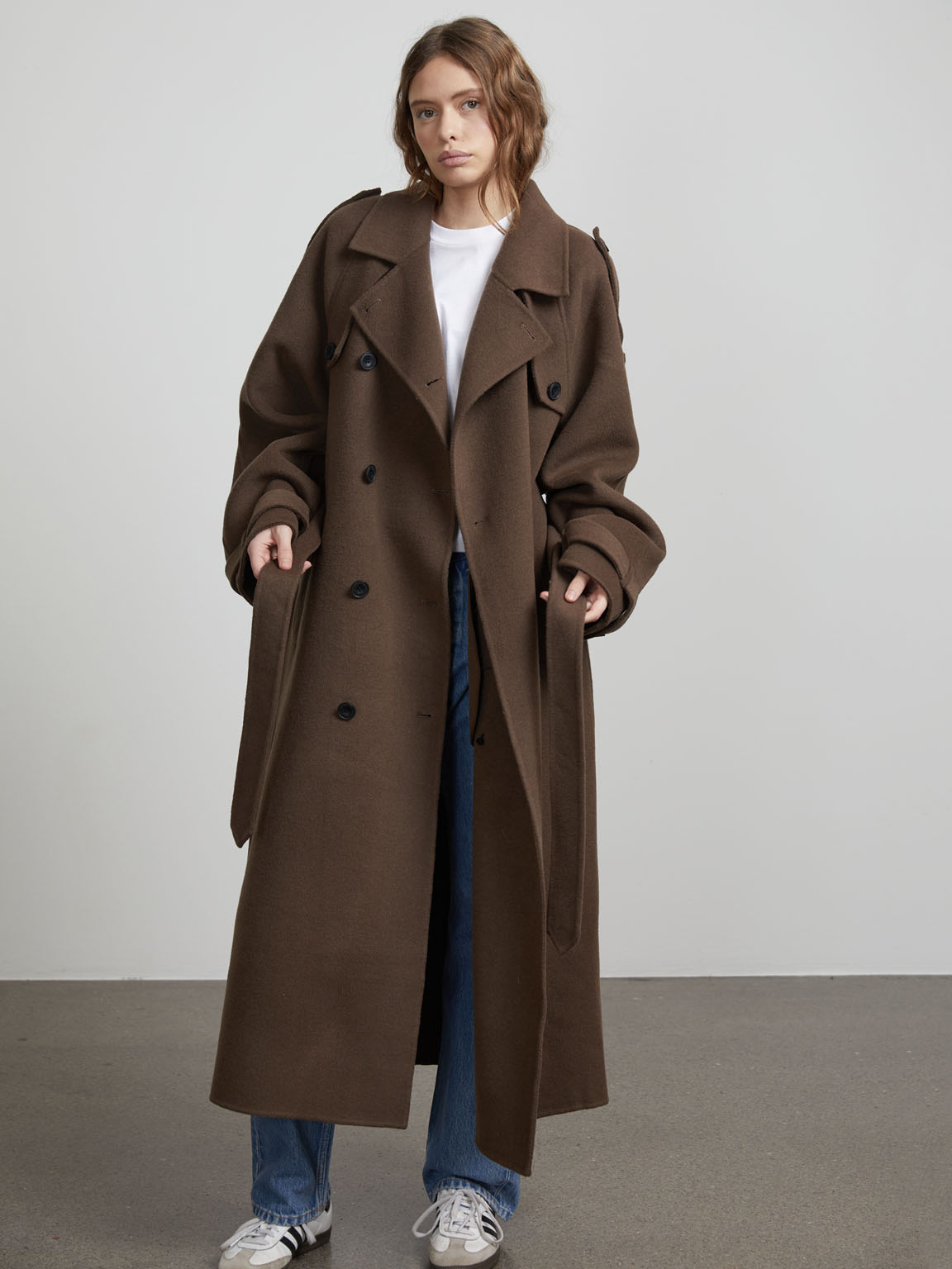 Annie Wool Trenchcoat